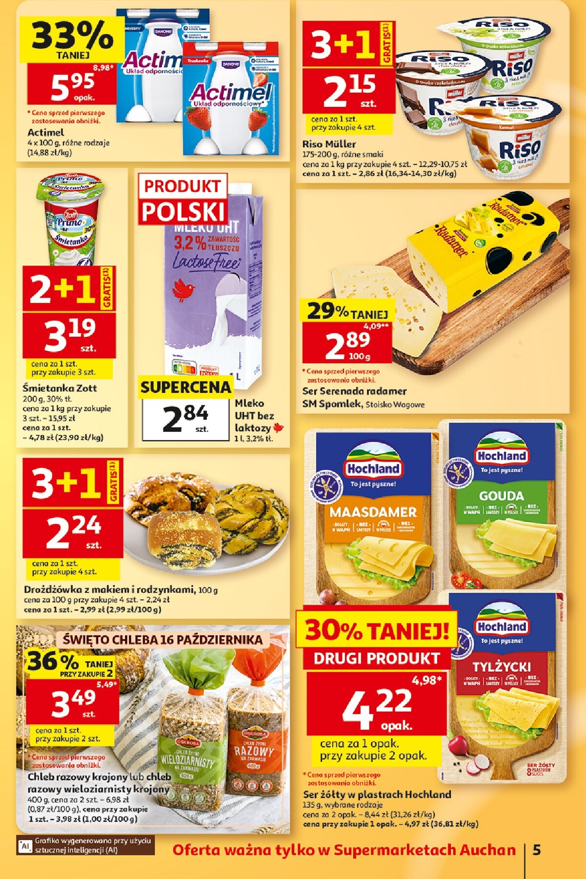 auchan - Nowa gazetka Supermarket Auchan ważna od 15.10.2026 do 21.10.2026 - page: 5