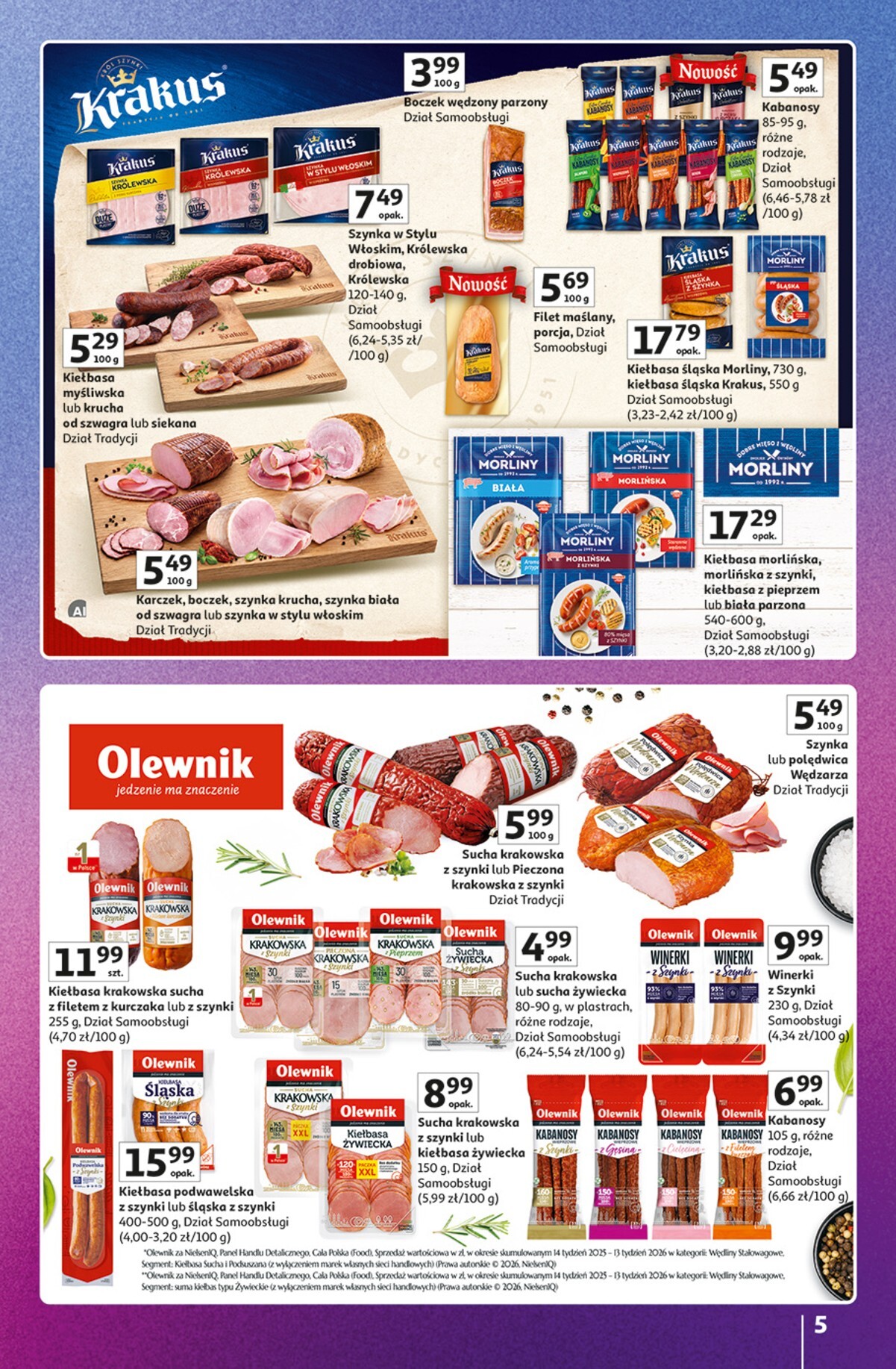 auchan - Nowa gazetka Hipermarket Auchan - Znane marki ważna od 15.10.2026 do 21.10.2026 - page: 5