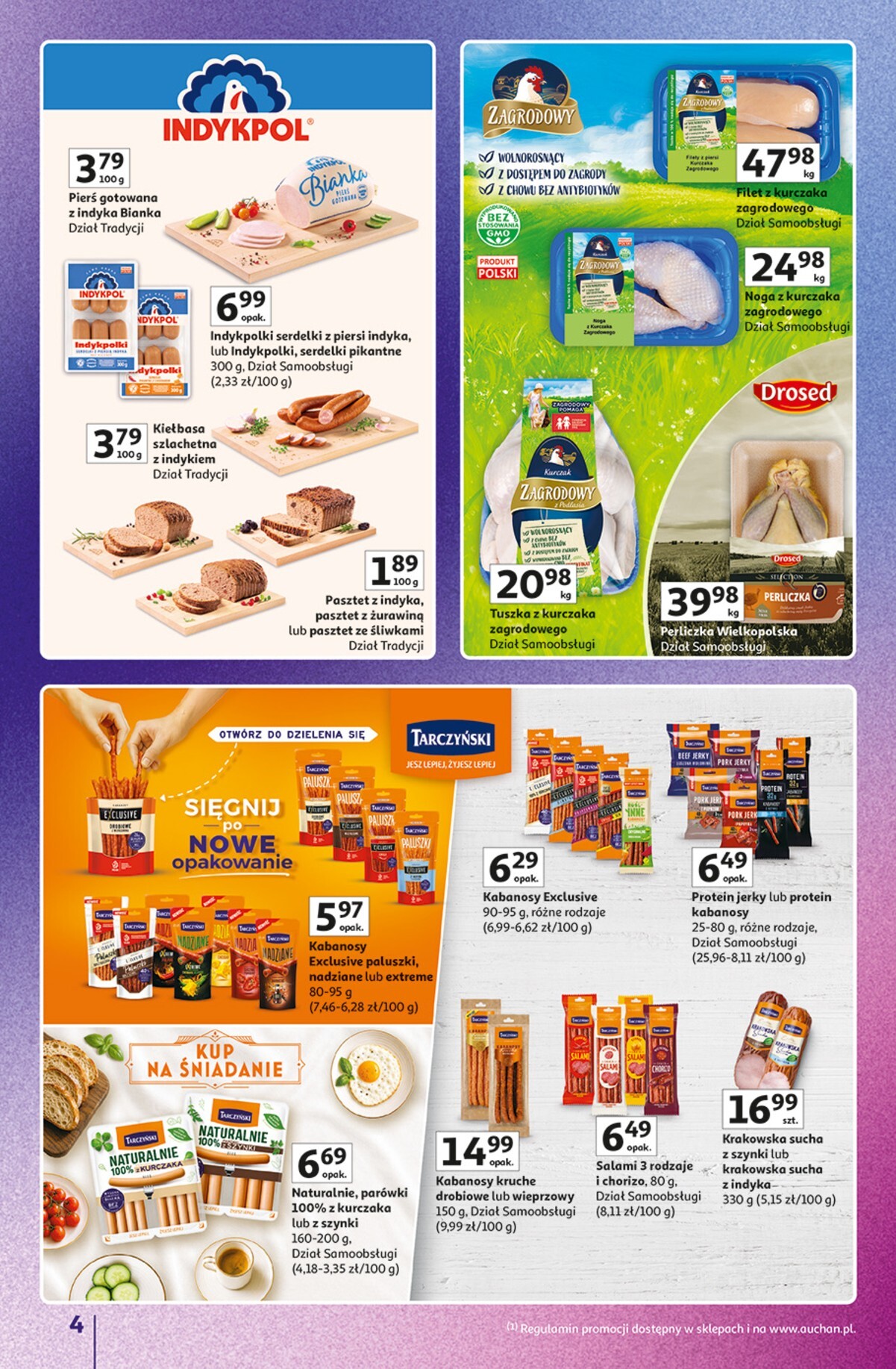 auchan - Nowa gazetka Hipermarket Auchan - Znane marki ważna od 15.10.2026 do 21.10.2026 - page: 4