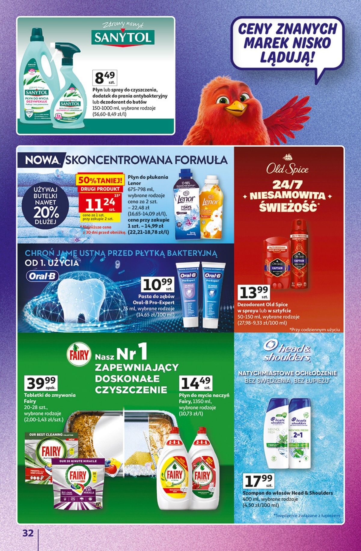 auchan - Nowa gazetka Hipermarket Auchan - Znane marki ważna od 15.10.2026 do 21.10.2026 - page: 32