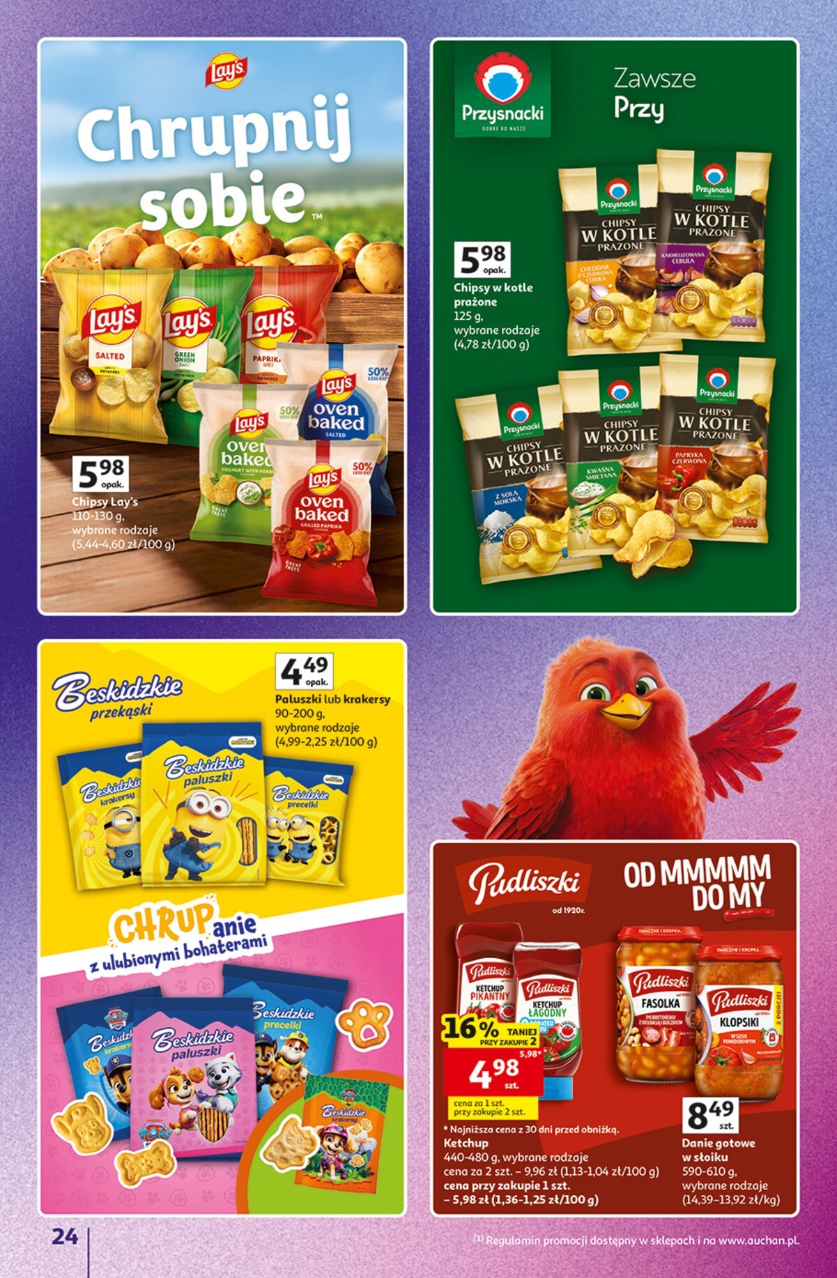 auchan - Nowa gazetka Hipermarket Auchan - Znane marki ważna od 15.10.2026 do 21.10.2026 - page: 24