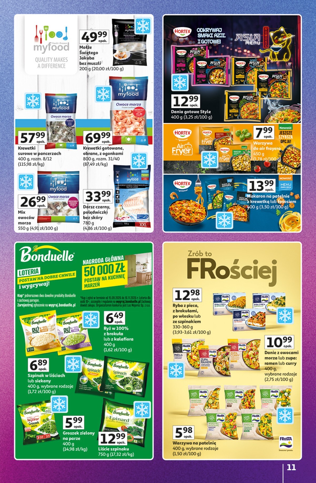 auchan - Nowa gazetka Hipermarket Auchan - Znane marki ważna od 15.10.2026 do 21.10.2026 - page: 11