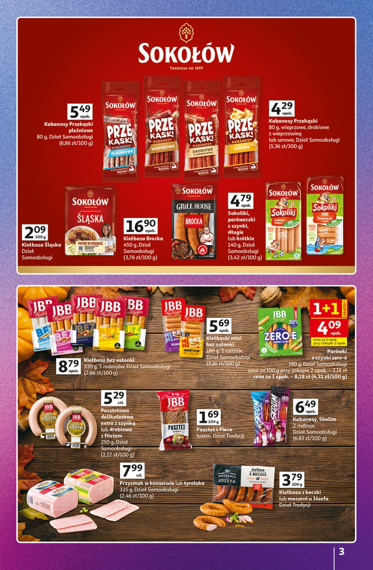 auchan - Nowa gazetka Hipermarket Auchan - Znane marki ważna od 15.10.2026 do 21.10.2026 - page: 3