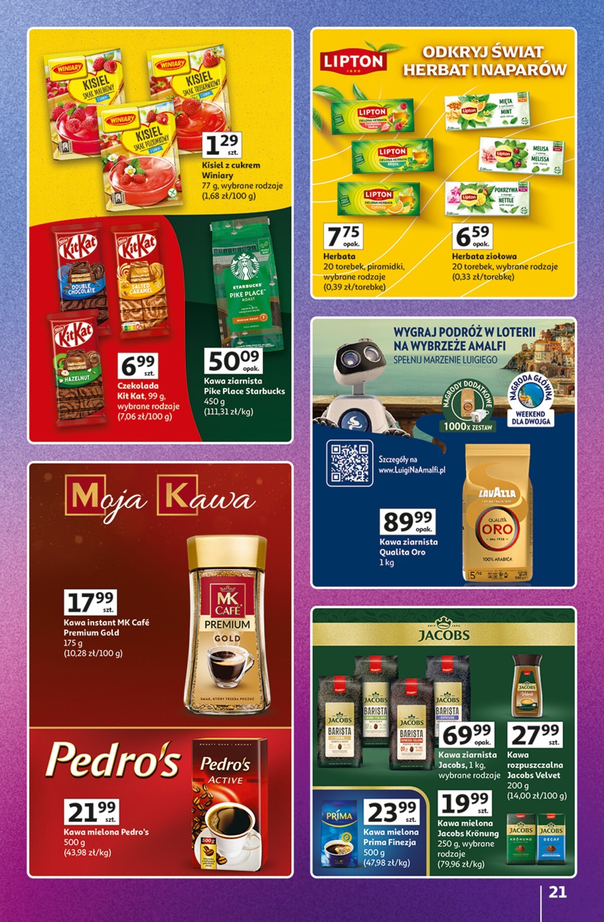 auchan - Nowa gazetka Hipermarket Auchan - Znane marki ważna od 15.10.2026 do 21.10.2026 - page: 21