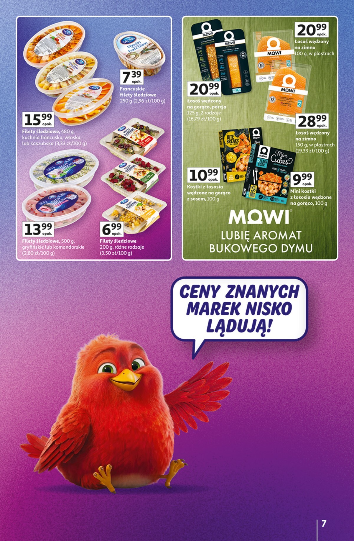 auchan - Nowa gazetka Hipermarket Auchan - Znane marki ważna od 15.10.2026 do 21.10.2026 - page: 7