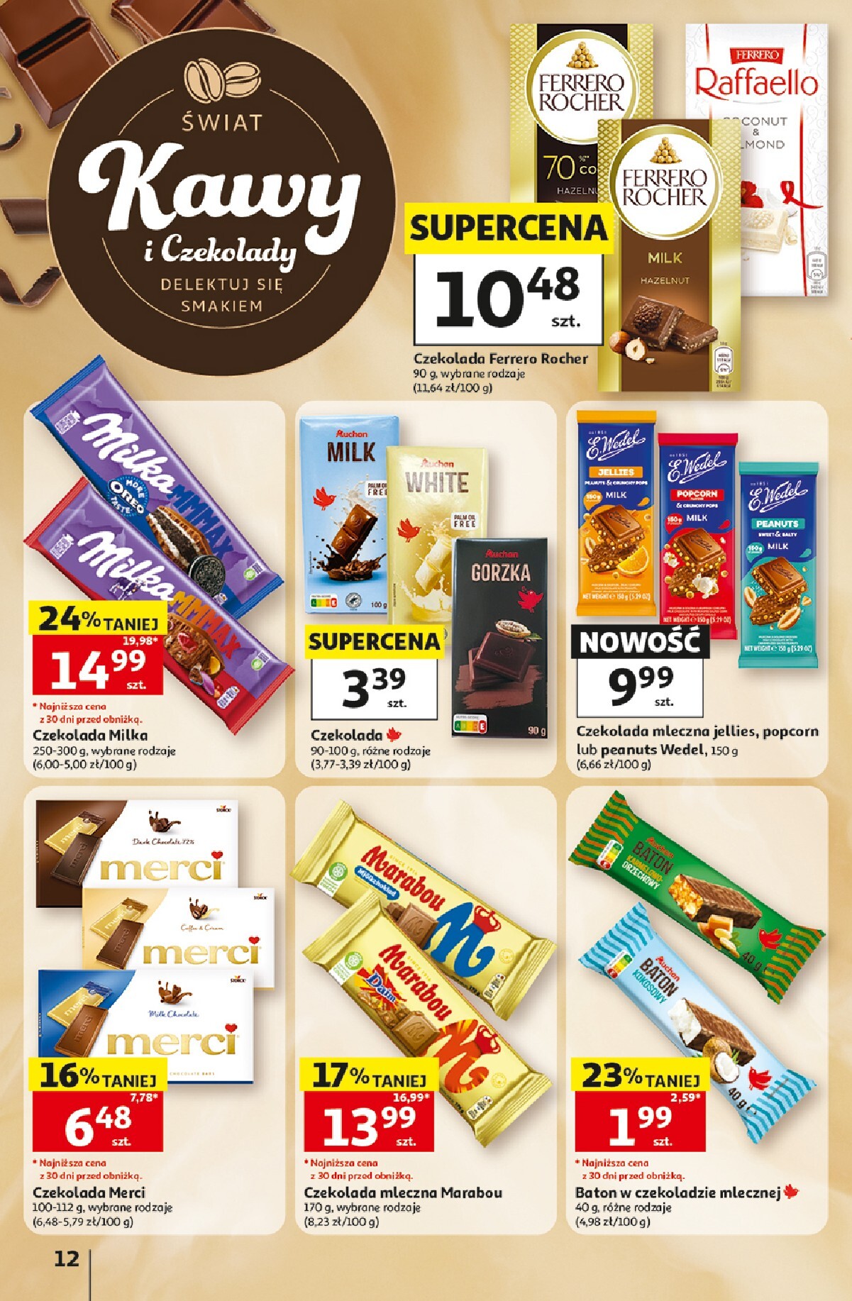 auchan - Nowa gazetka Hipermarket Auchan ważna od 22.10.2026 do 28.10.2026 - page: 12