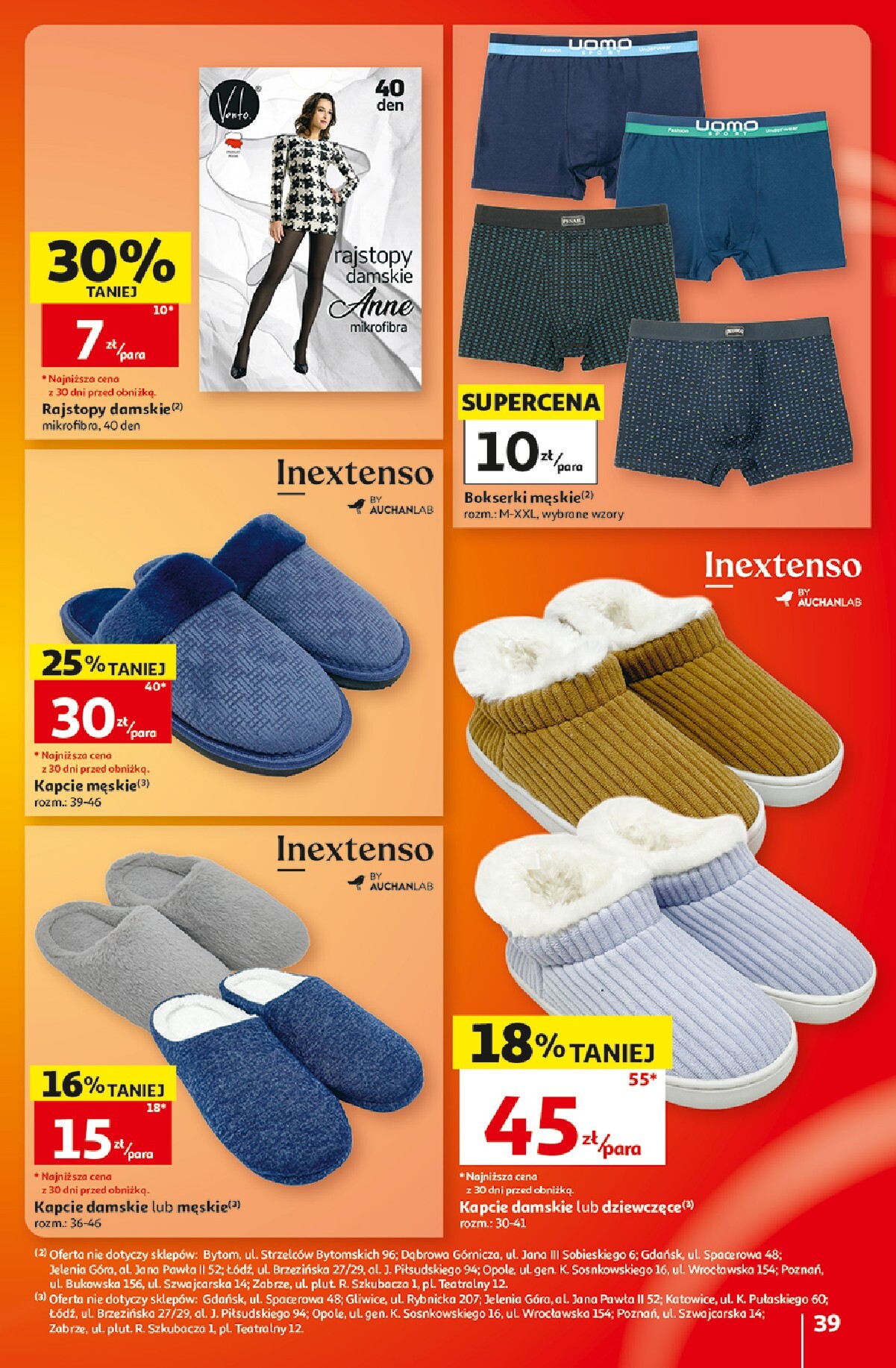 auchan - Nowa gazetka Hipermarket Auchan ważna od 22.10.2026 do 28.10.2026 - page: 39