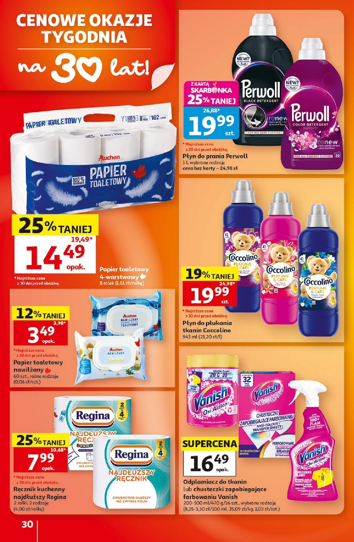 auchan - Nowa gazetka Hipermarket Auchan ważna od 22.10.2026 do 28.10.2026 - page: 30