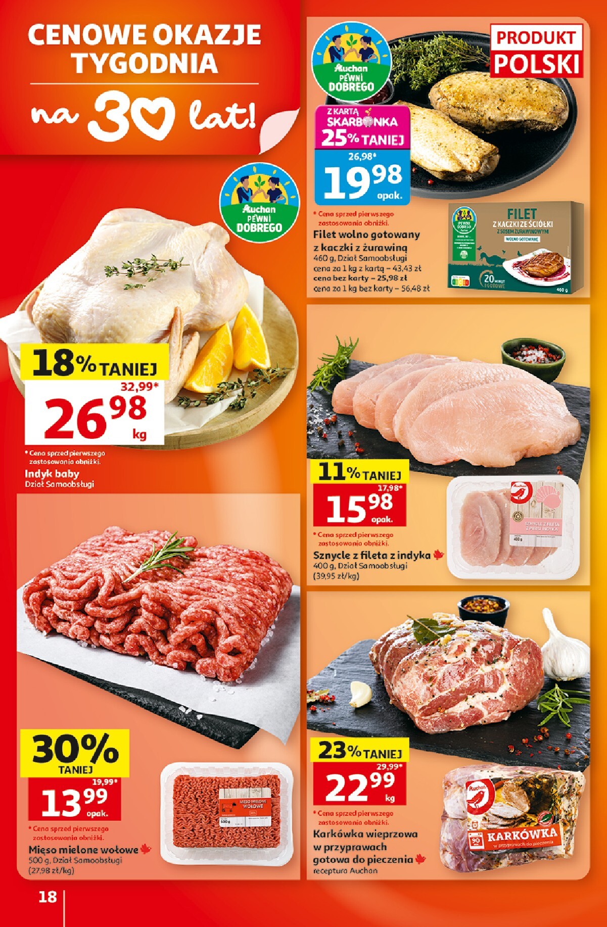 auchan - Nowa gazetka Hipermarket Auchan ważna od 22.10.2026 do 28.10.2026 - page: 18