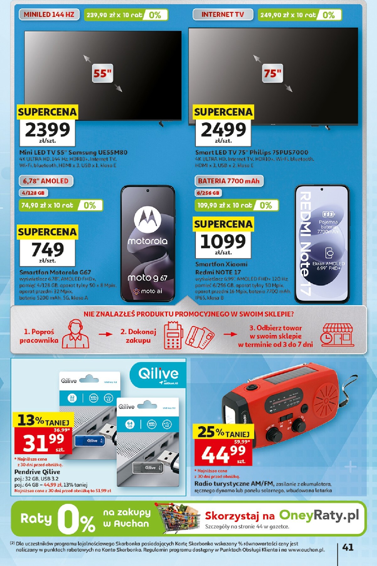 auchan - Nowa gazetka Hipermarket Auchan ważna od 22.10.2026 do 28.10.2026 - page: 41