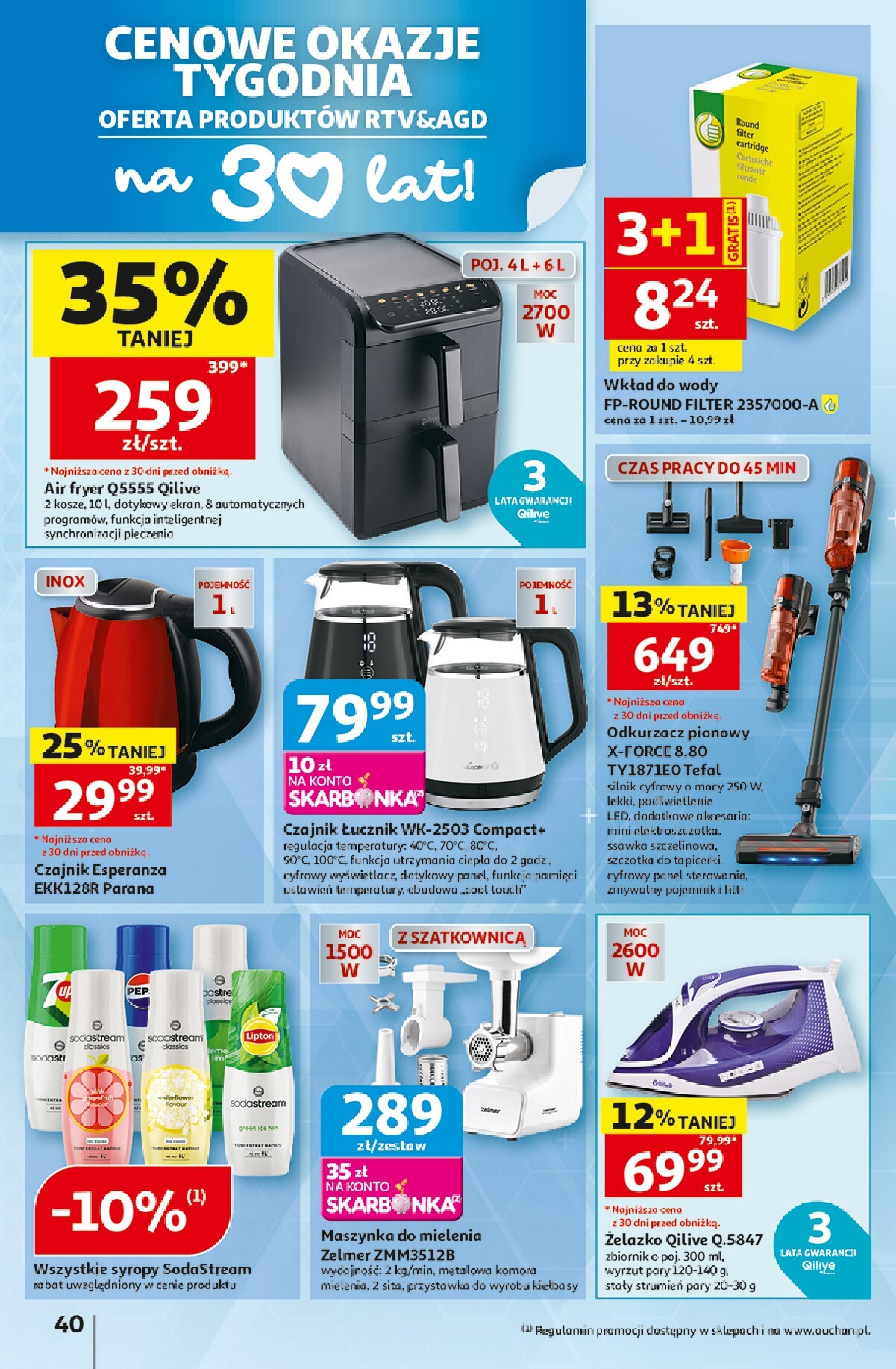 auchan - Nowa gazetka Hipermarket Auchan ważna od 22.10.2026 do 28.10.2026 - page: 40