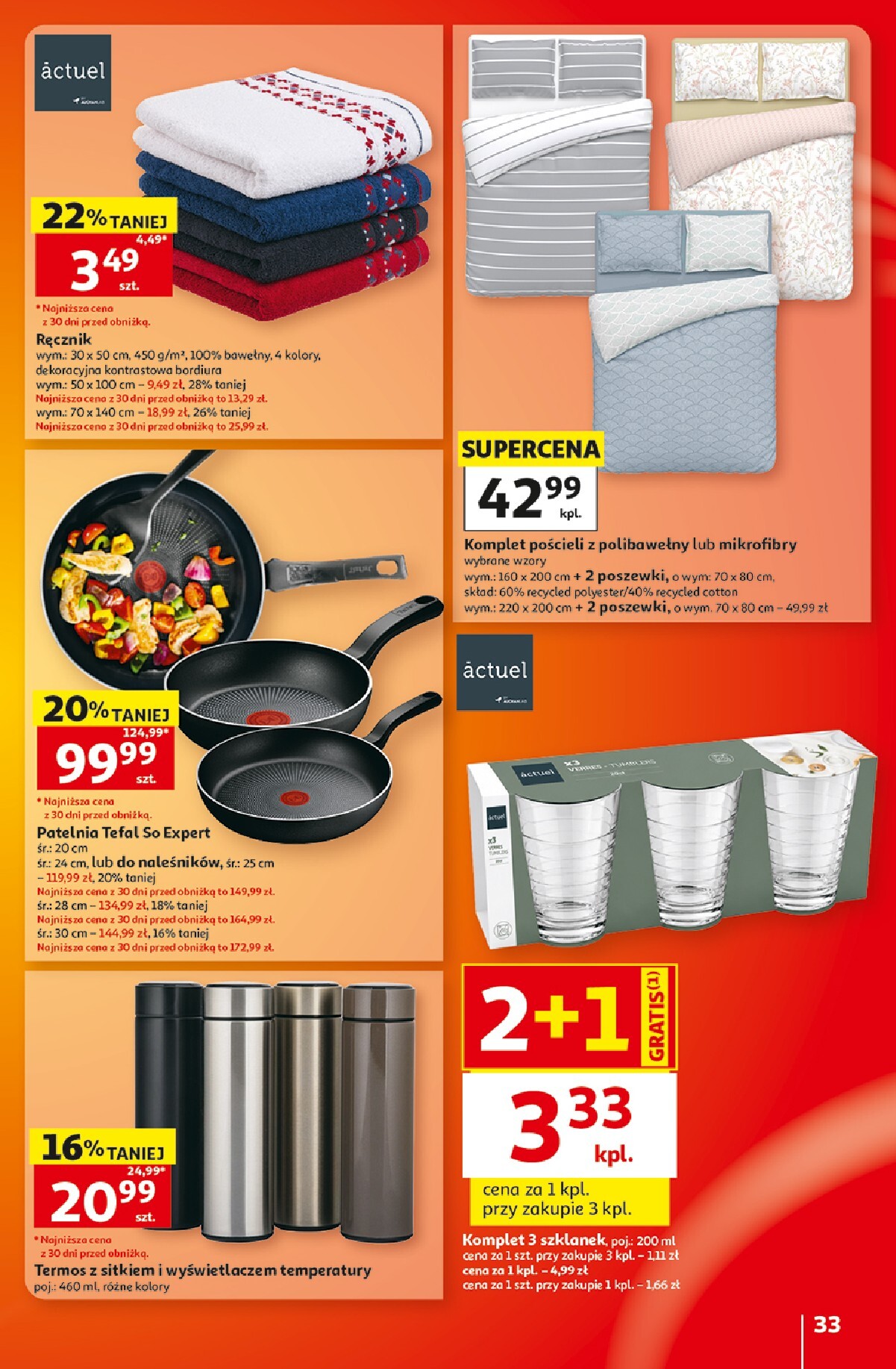 auchan - Nowa gazetka Hipermarket Auchan ważna od 22.10.2026 do 28.10.2026 - page: 33