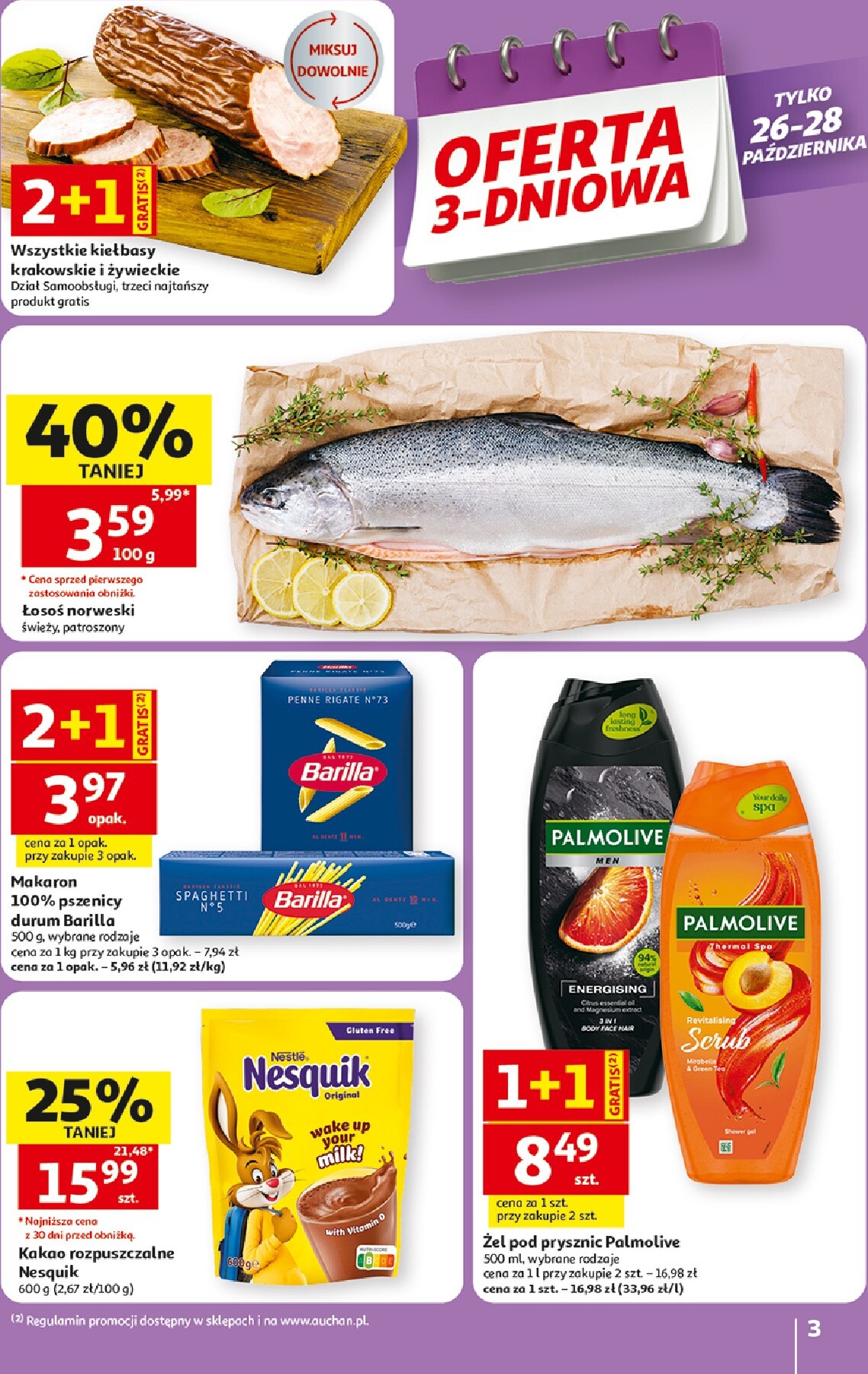 auchan - Nowa gazetka Hipermarket Auchan ważna od 22.10.2026 do 28.10.2026 - page: 3
