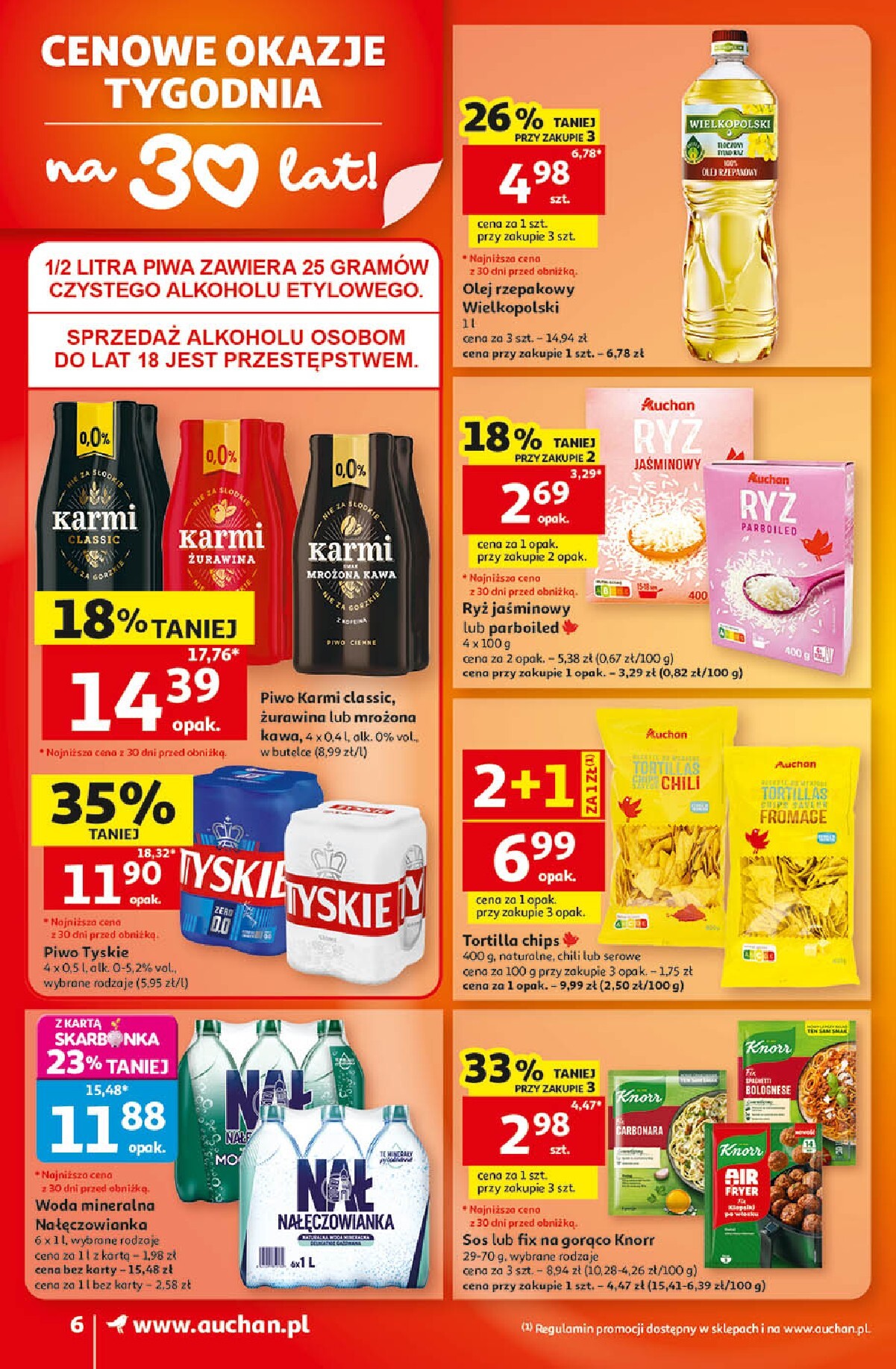 auchan - Nowa gazetka Supermarket Auchan ważna od 22.10.2026 do 28.10.2026 - page: 6