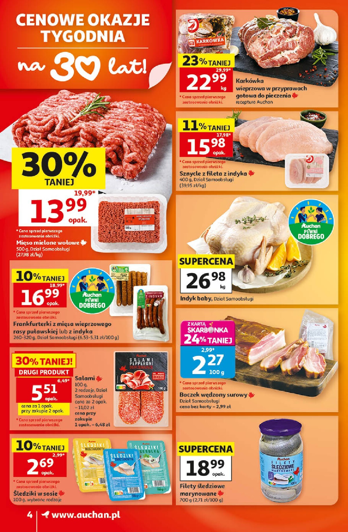 auchan - Nowa gazetka Supermarket Auchan ważna od 22.10.2026 do 28.10.2026 - page: 4