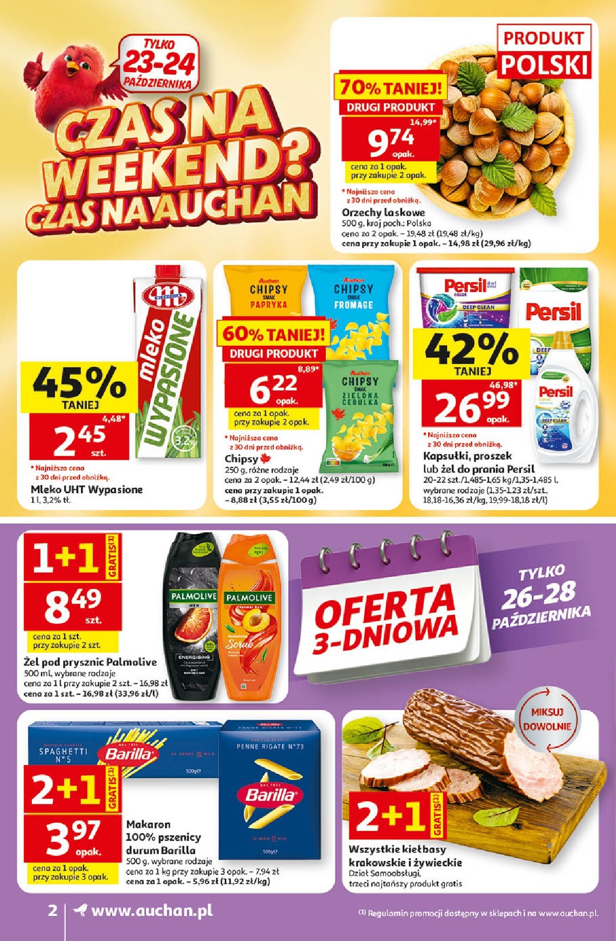 auchan - Nowa gazetka Supermarket Auchan ważna od 22.10.2026 do 28.10.2026 - page: 2