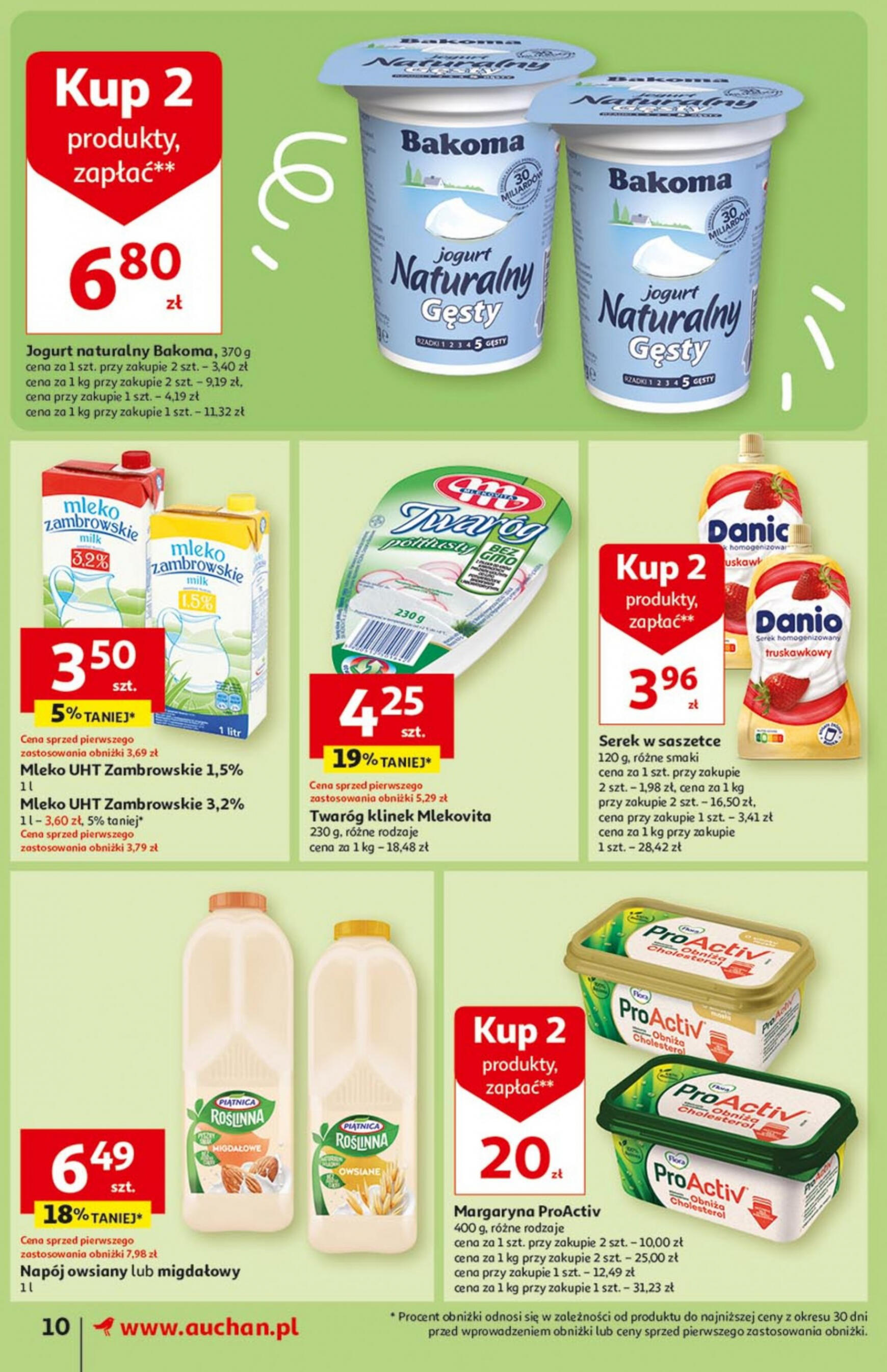 auchan - Supermarket Auchan - Gazetka Oferty tygodnia! gazetka aktualna ważna od 11.04. - 17.04. - page: 10