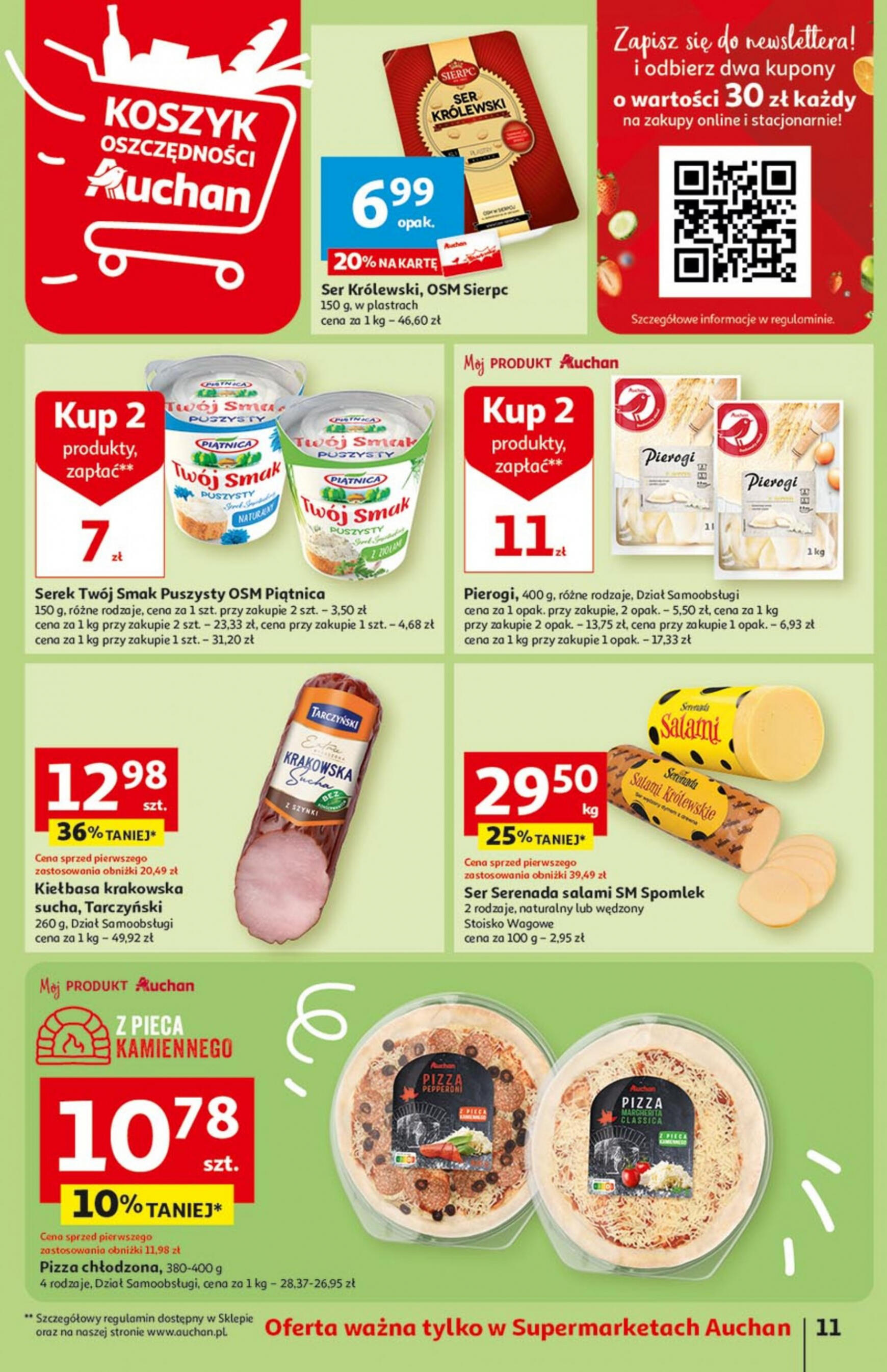 auchan - Supermarket Auchan - Gazetka Oferty tygodnia! gazetka aktualna ważna od 11.04. - 17.04. - page: 11