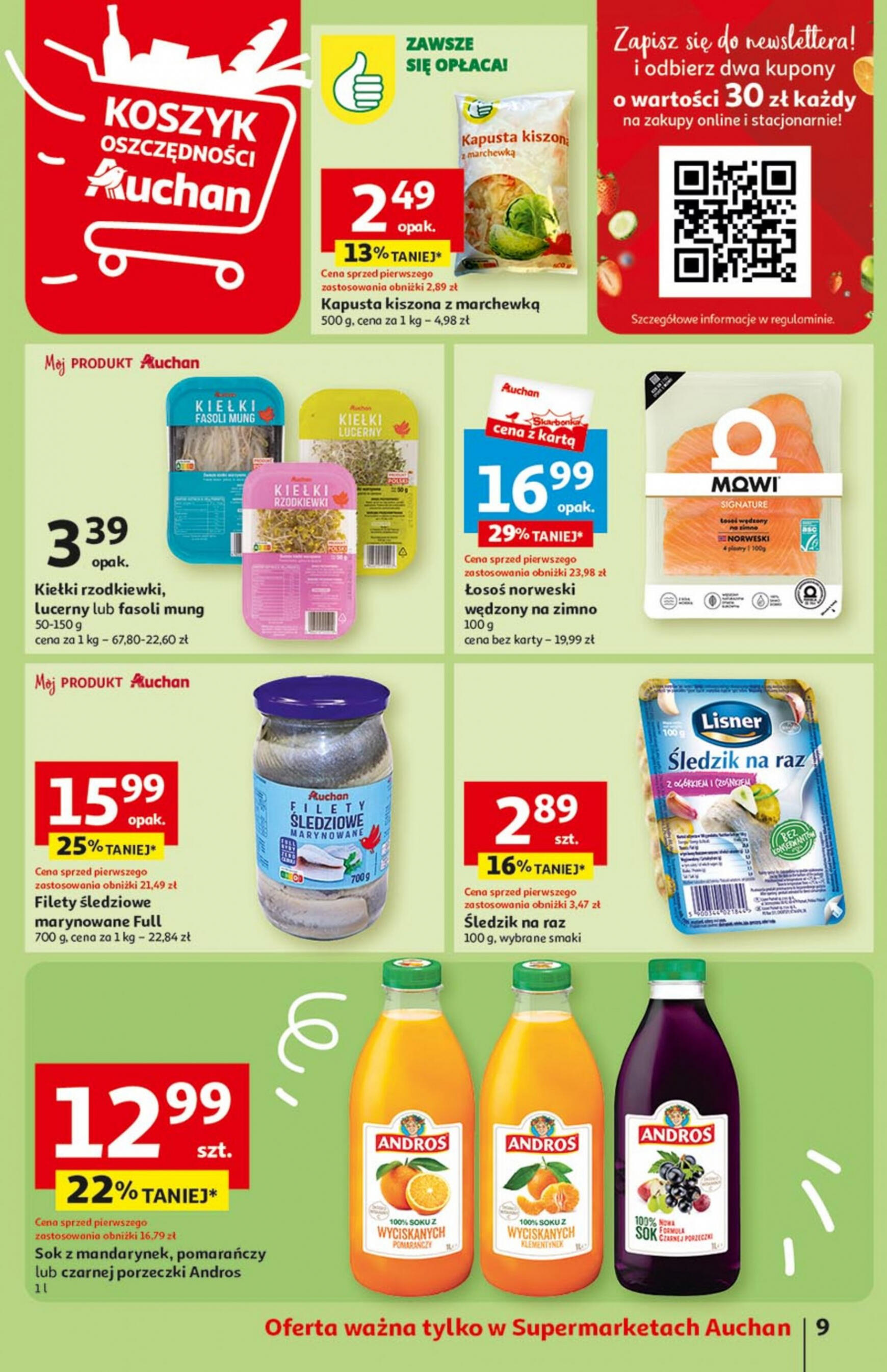 auchan - Supermarket Auchan - Gazetka Oferty tygodnia! gazetka aktualna ważna od 11.04. - 17.04. - page: 9