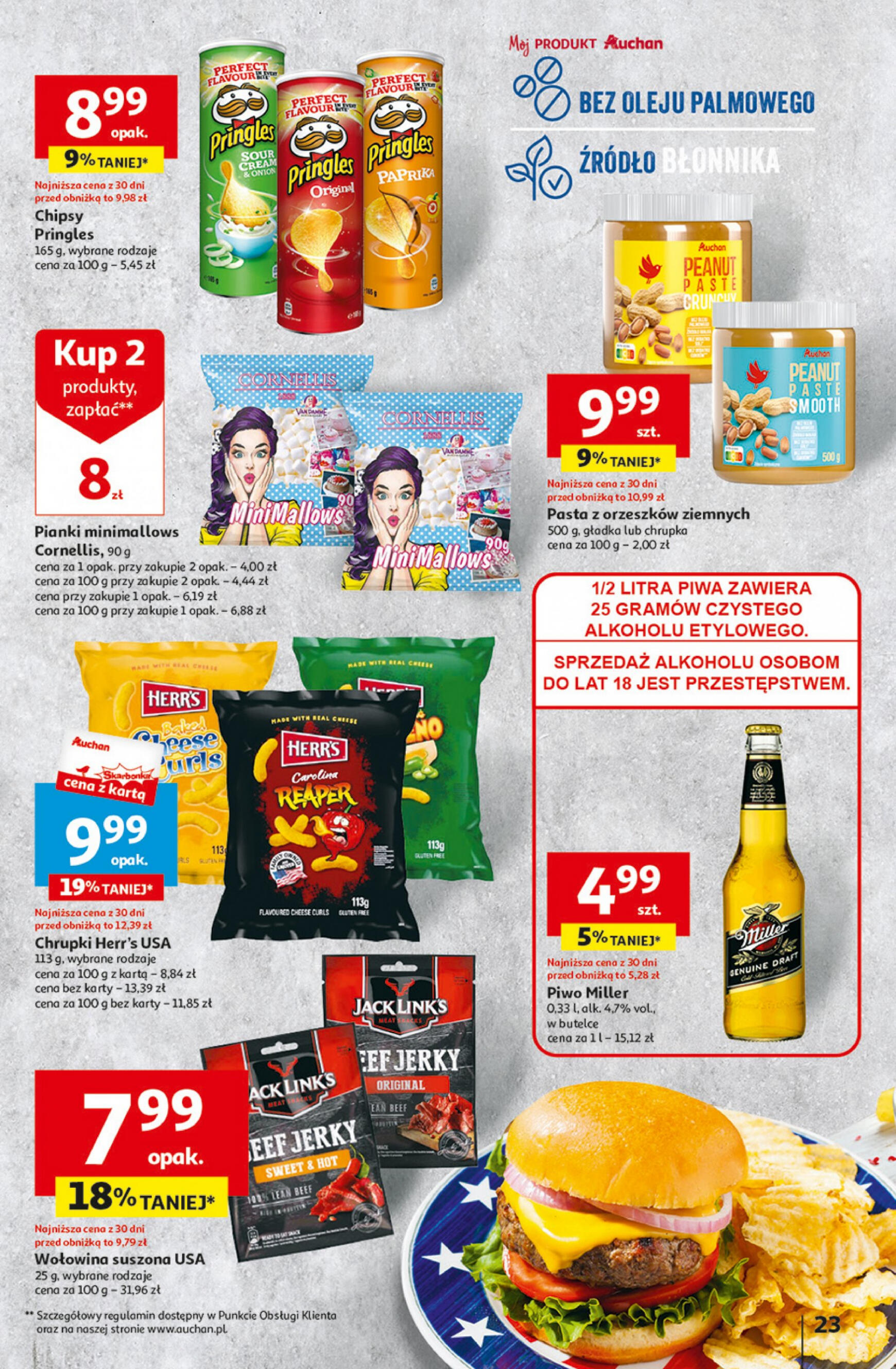 auchan - Hipermarket Auchan - Gazetka Aktywność na świeżym powietrzu! gazetka aktualna ważna od 11.04. - 17.04. - page: 23