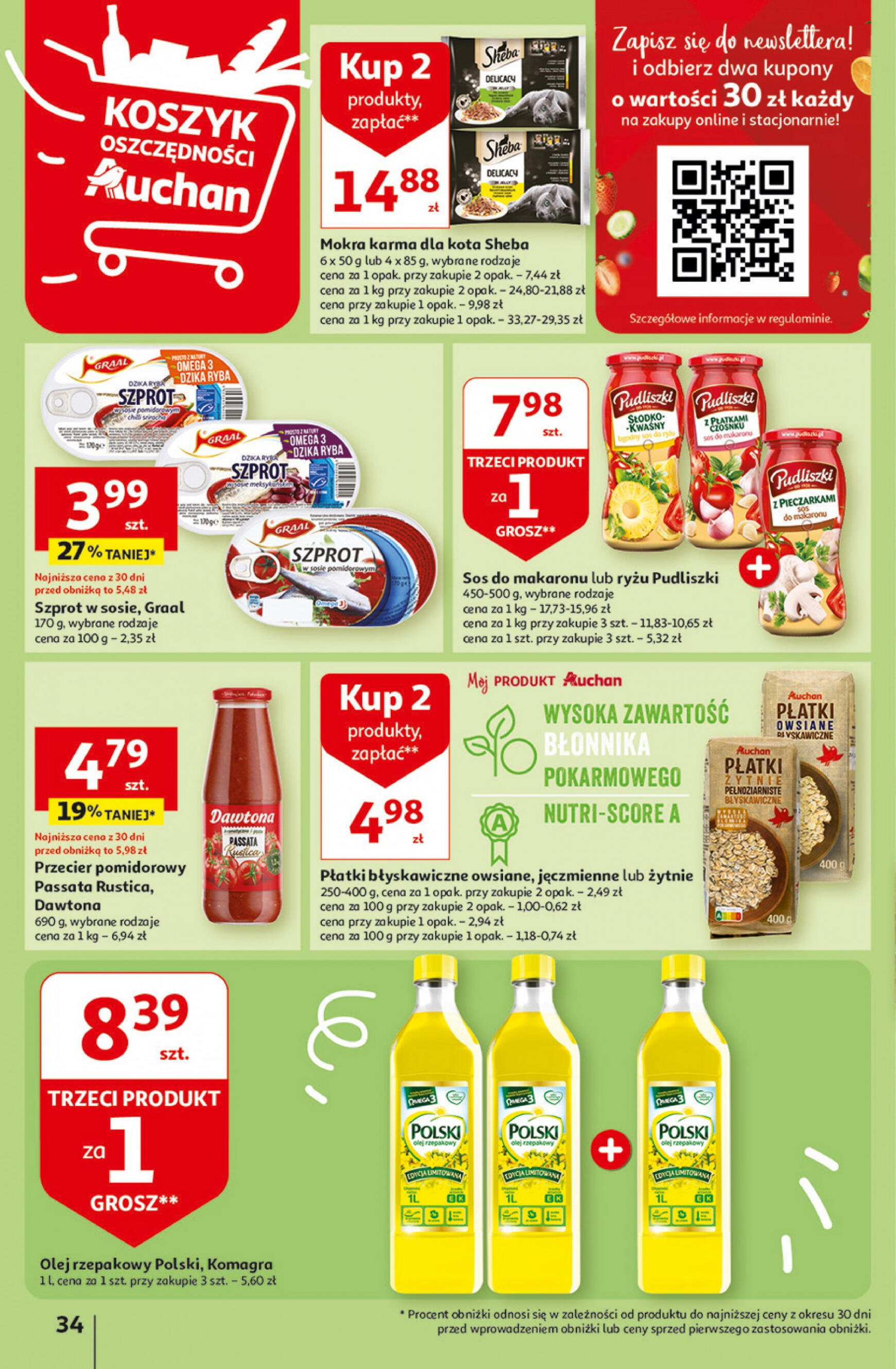 auchan - Hipermarket Auchan - Gazetka Aktywność na świeżym powietrzu! gazetka aktualna ważna od 11.04. - 17.04. - page: 34