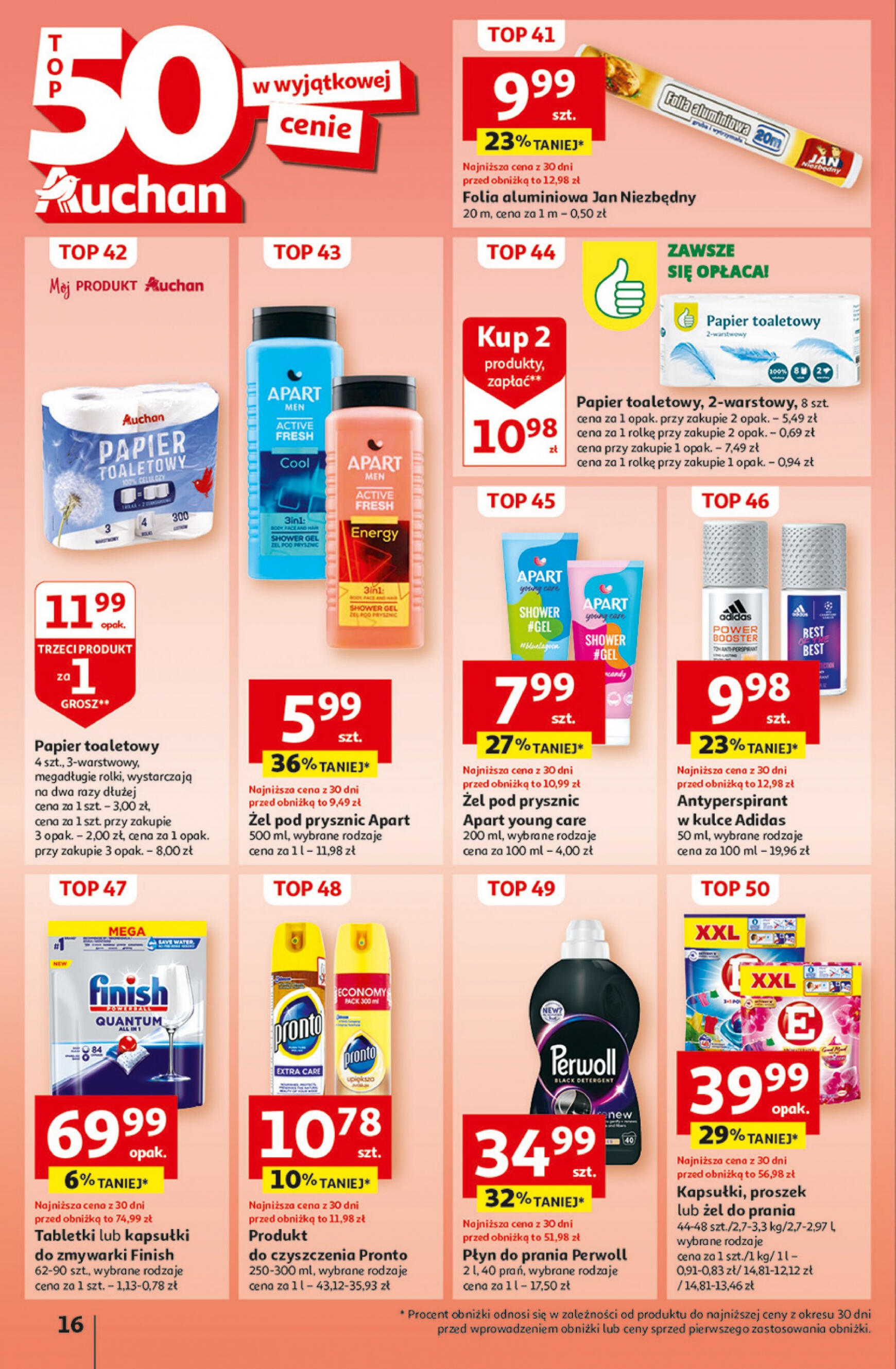 auchan - Hipermarket Auchan - Gazetka Aktywność na świeżym powietrzu! gazetka aktualna ważna od 11.04. - 17.04. - page: 16