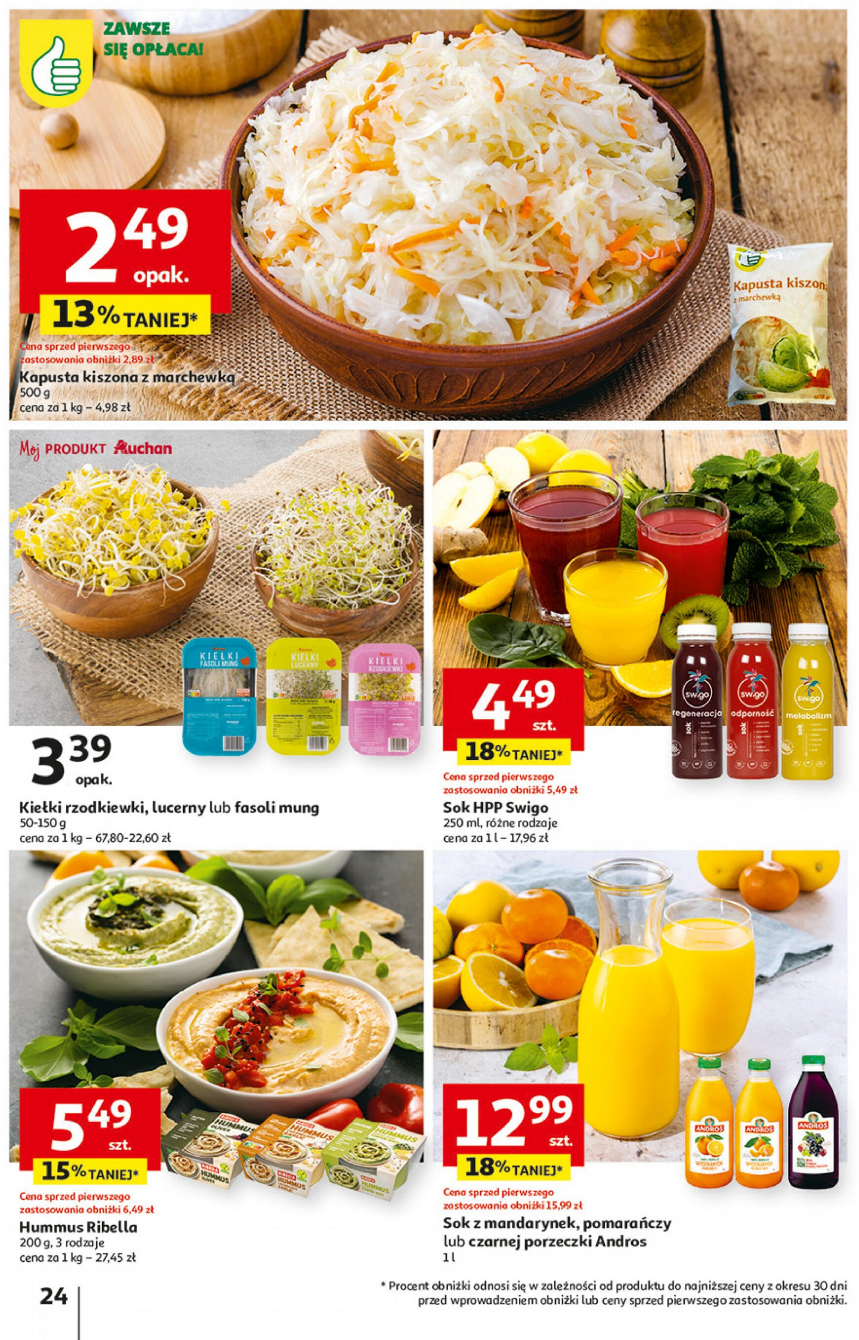 auchan - Hipermarket Auchan - Gazetka Aktywność na świeżym powietrzu! gazetka aktualna ważna od 11.04. - 17.04. - page: 24