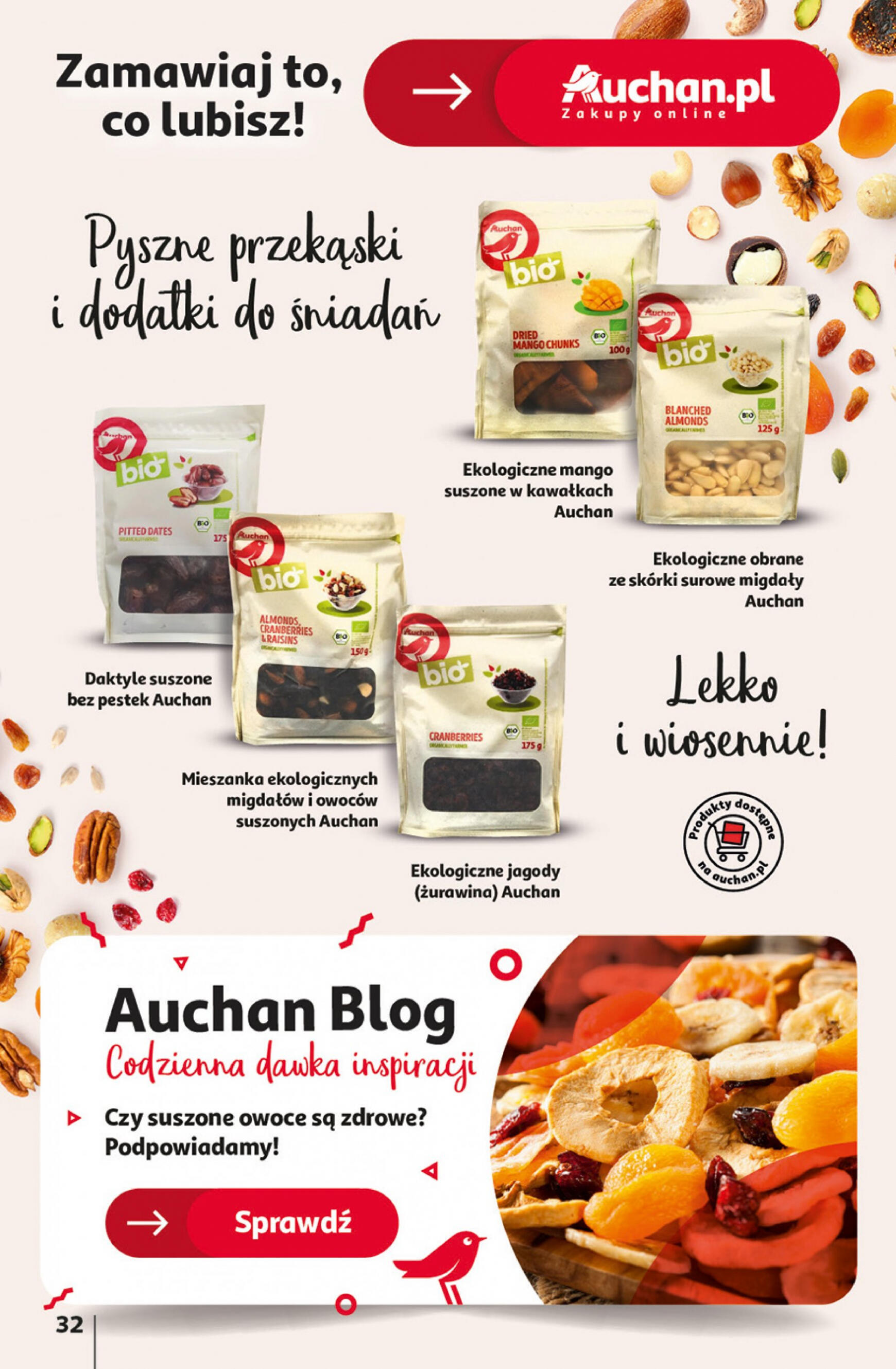 auchan - Hipermarket Auchan - Gazetka Aktywność na świeżym powietrzu! gazetka aktualna ważna od 11.04. - 17.04. - page: 32
