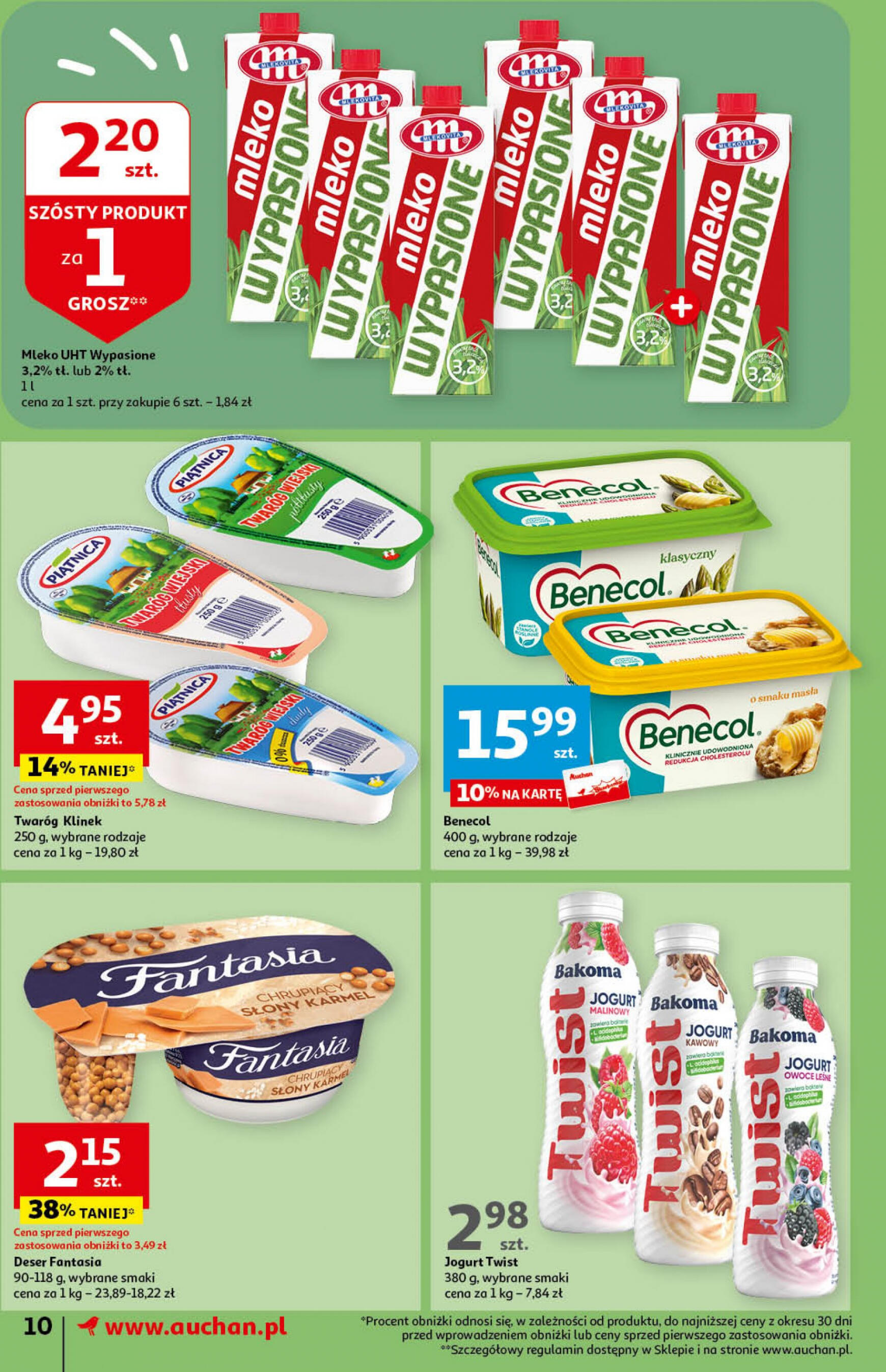 auchan - Supermarket Auchan - Gazetka Oferty tygodnia! gazetka aktualna ważna od 18.04. - 24.04. - page: 10