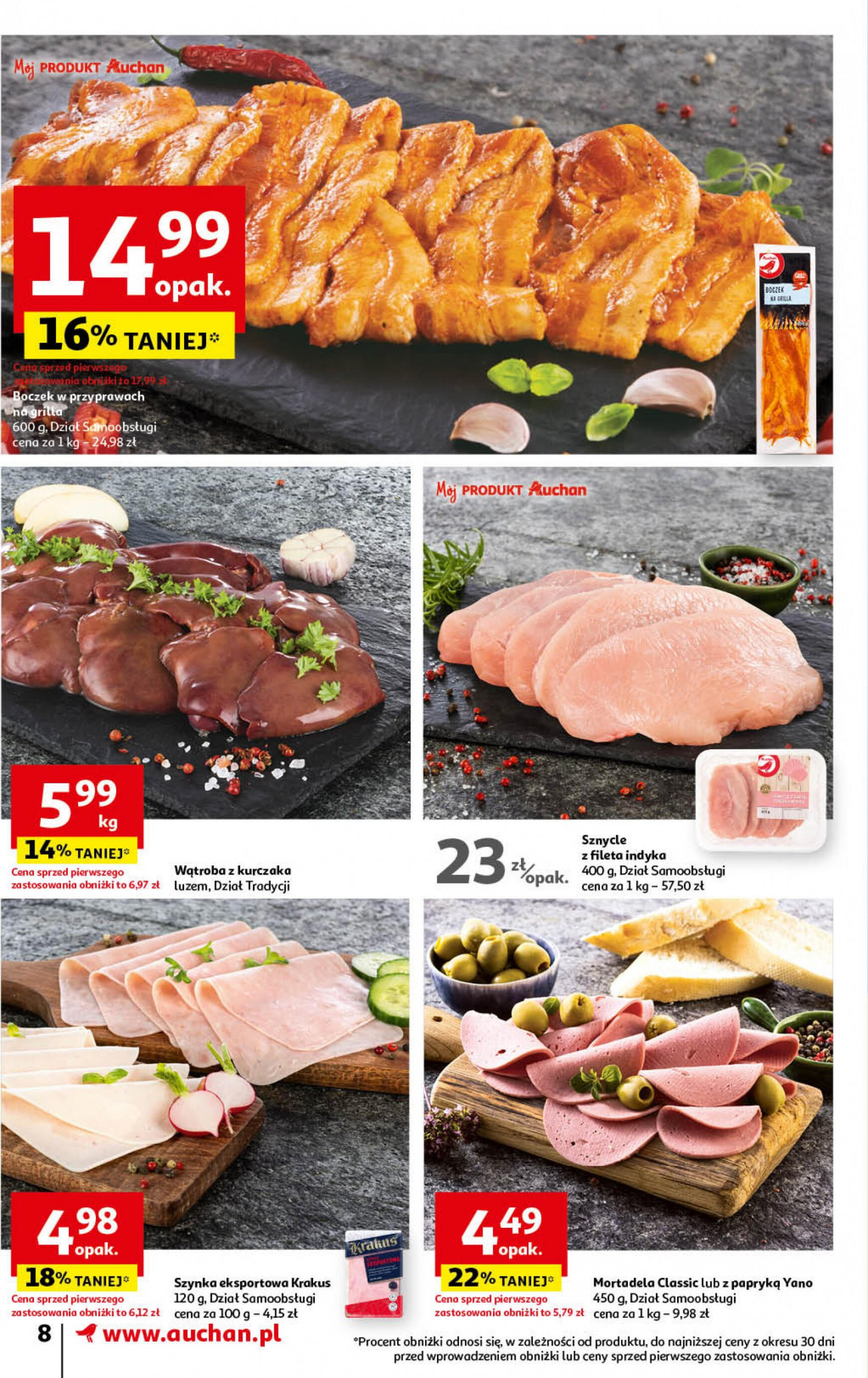 auchan - Supermarket Auchan - Gazetka Oferty tygodnia! gazetka aktualna ważna od 18.04. - 24.04. - page: 8