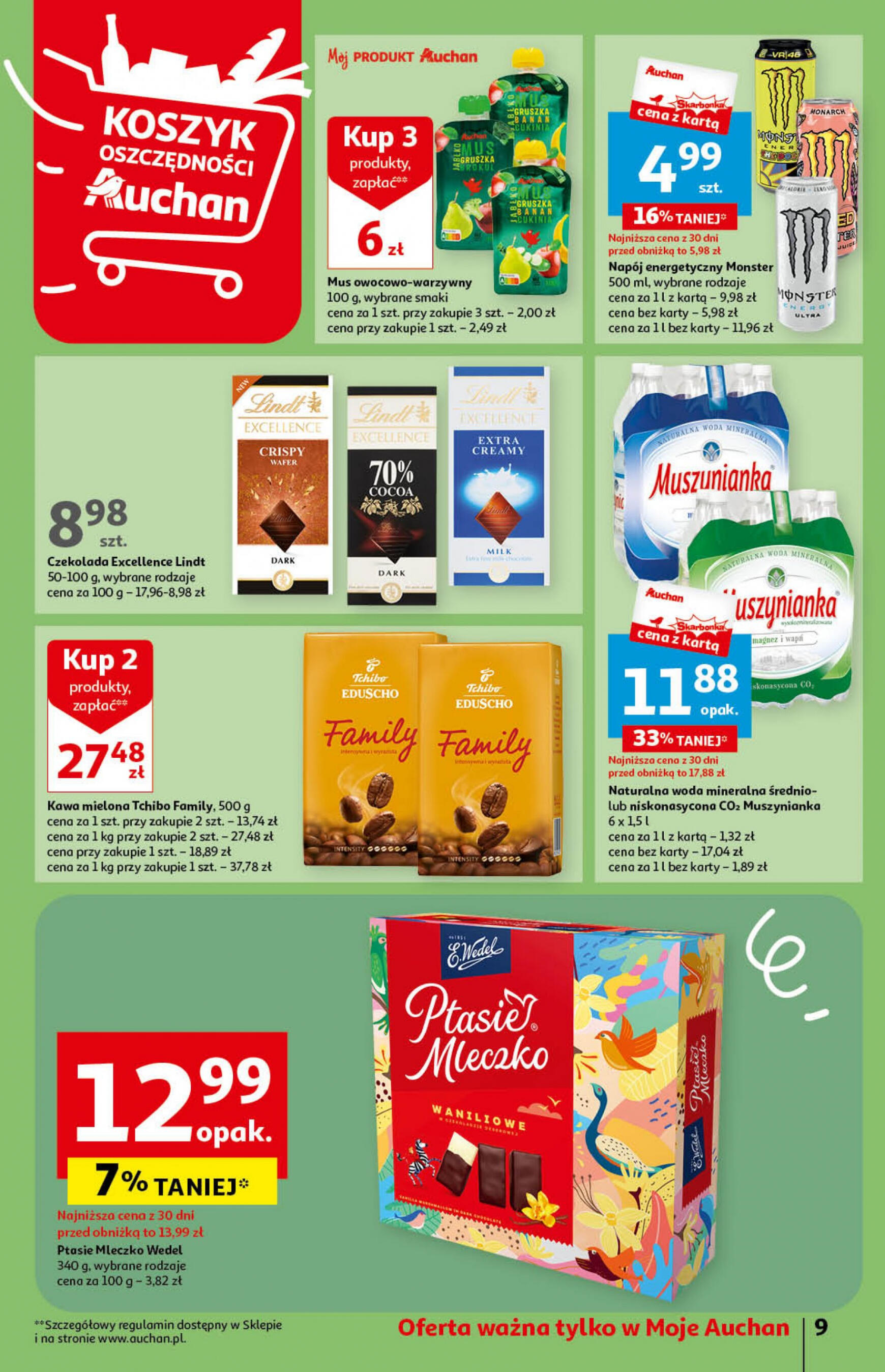 auchan - Moje Auchan - Gazetka Oferty tygodnia! gazetka aktualna ważna od 18.04. - 24.04. - page: 9