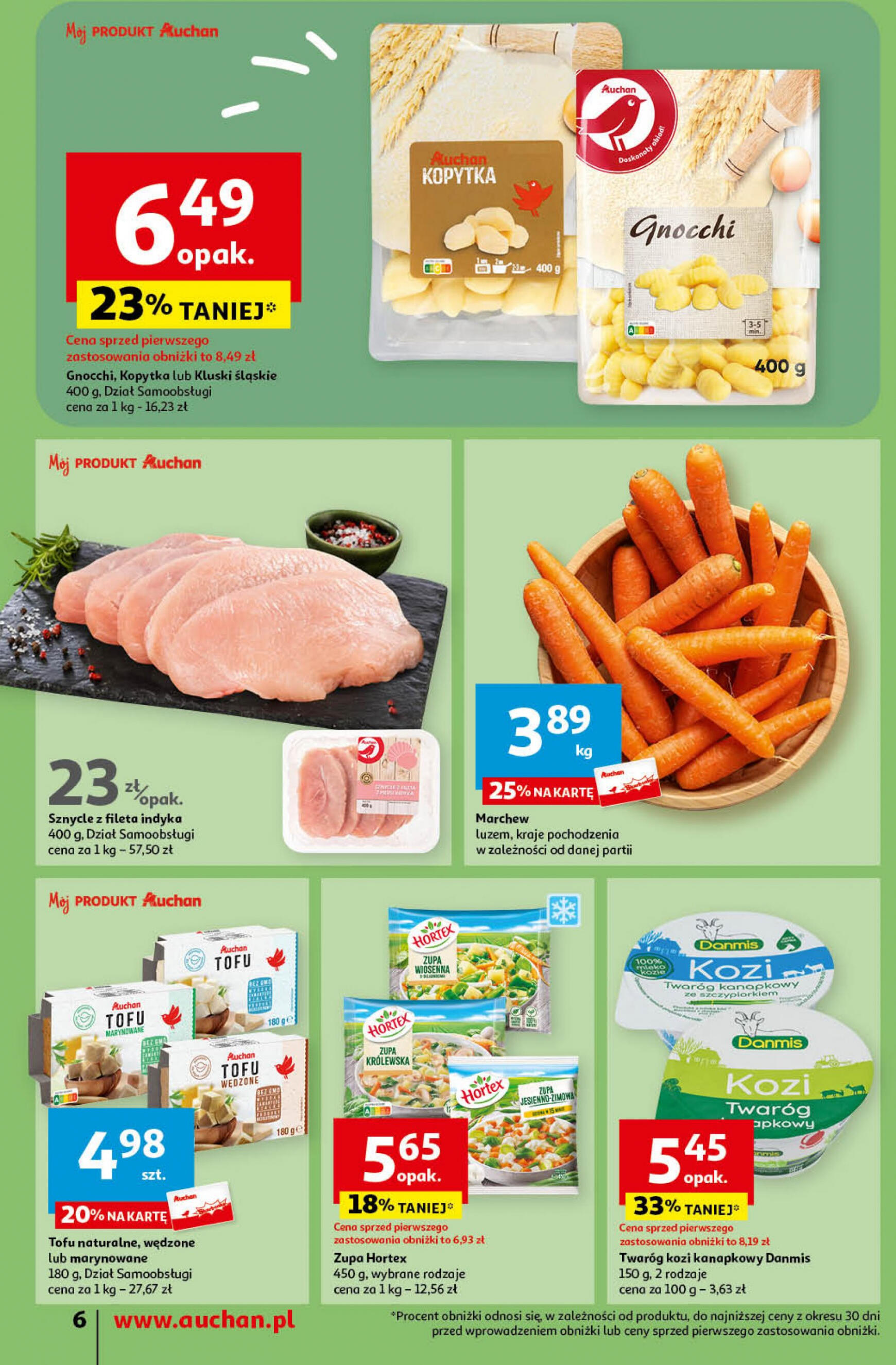 auchan - Moje Auchan - Gazetka Oferty tygodnia! gazetka aktualna ważna od 18.04. - 24.04. - page: 6