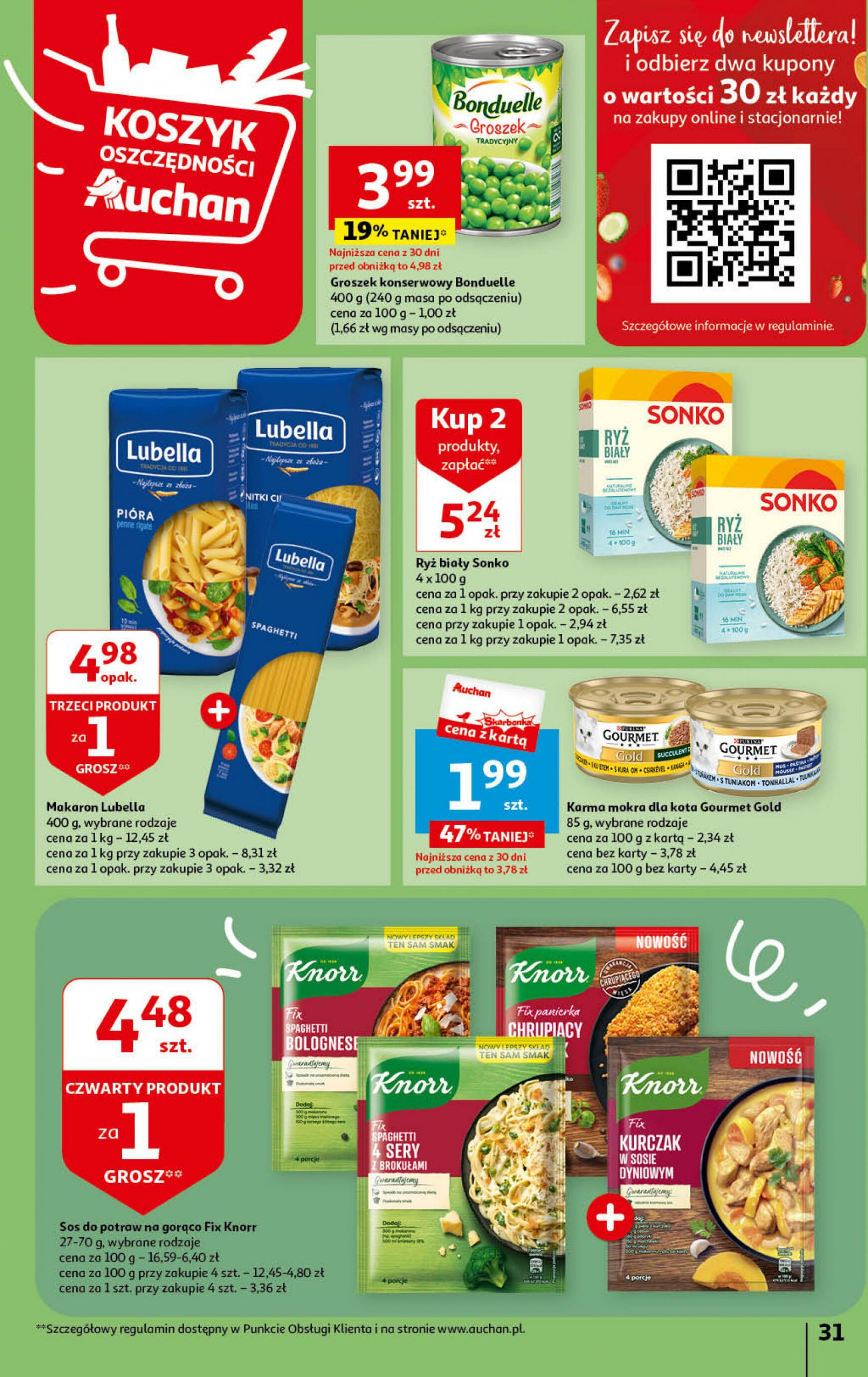 auchan - Hipermarket Auchan - Gazetka Mamy wiosnę Ale jazda! gazetka aktualna ważna od 18.04. - 24.04. - page: 31
