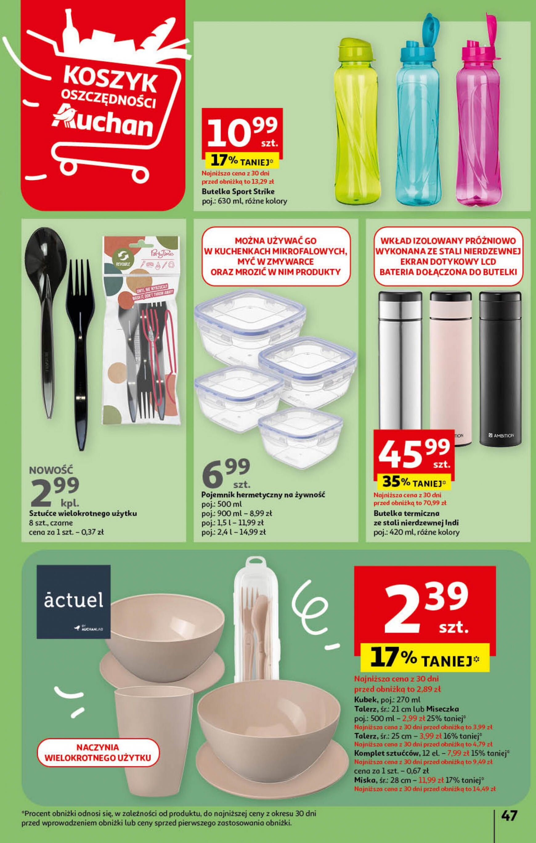 auchan - Hipermarket Auchan - Gazetka Mamy wiosnę Ale jazda! gazetka aktualna ważna od 18.04. - 24.04. - page: 47