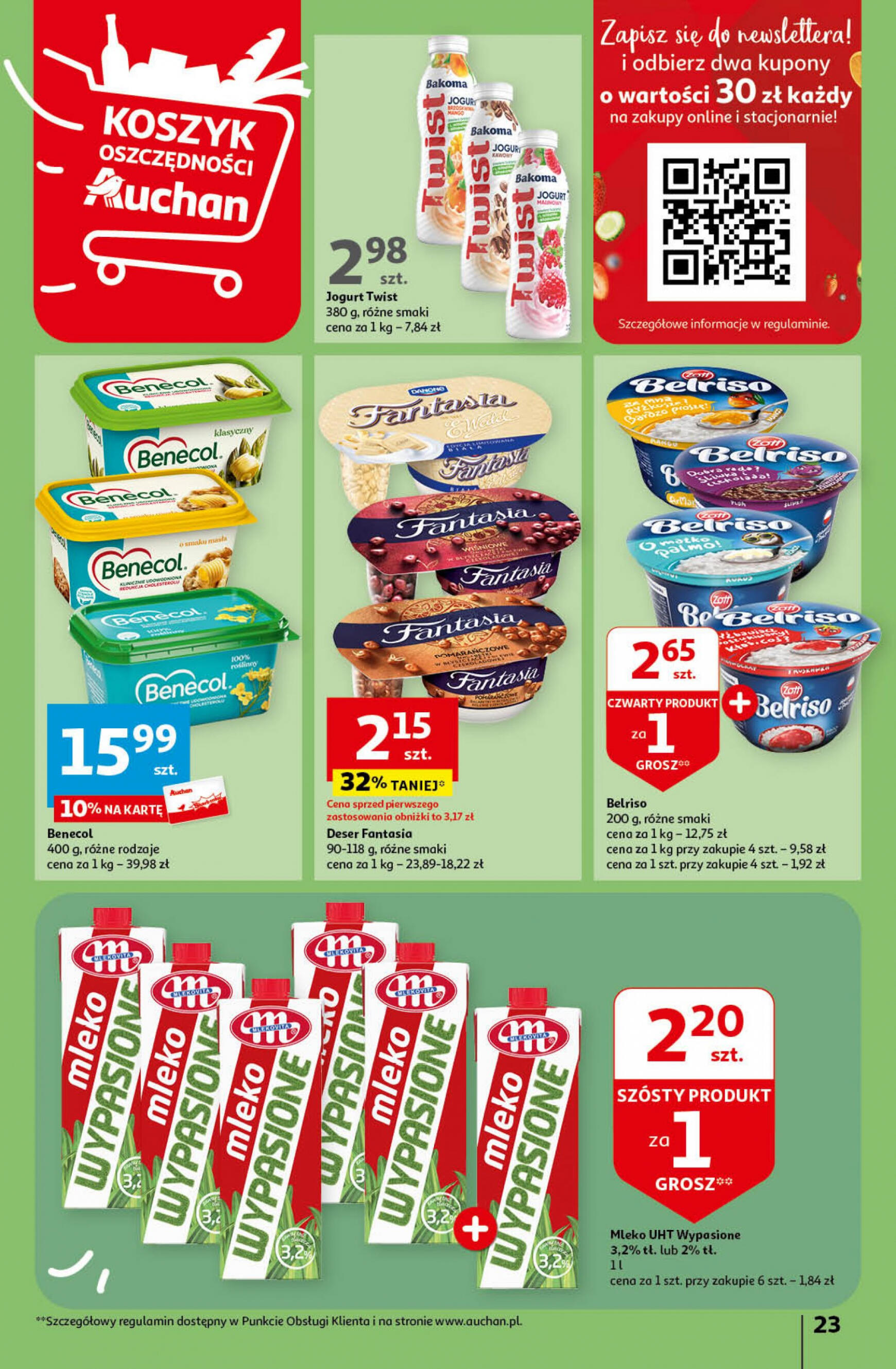 auchan - Hipermarket Auchan - Gazetka Mamy wiosnę Ale jazda! gazetka aktualna ważna od 18.04. - 24.04. - page: 23