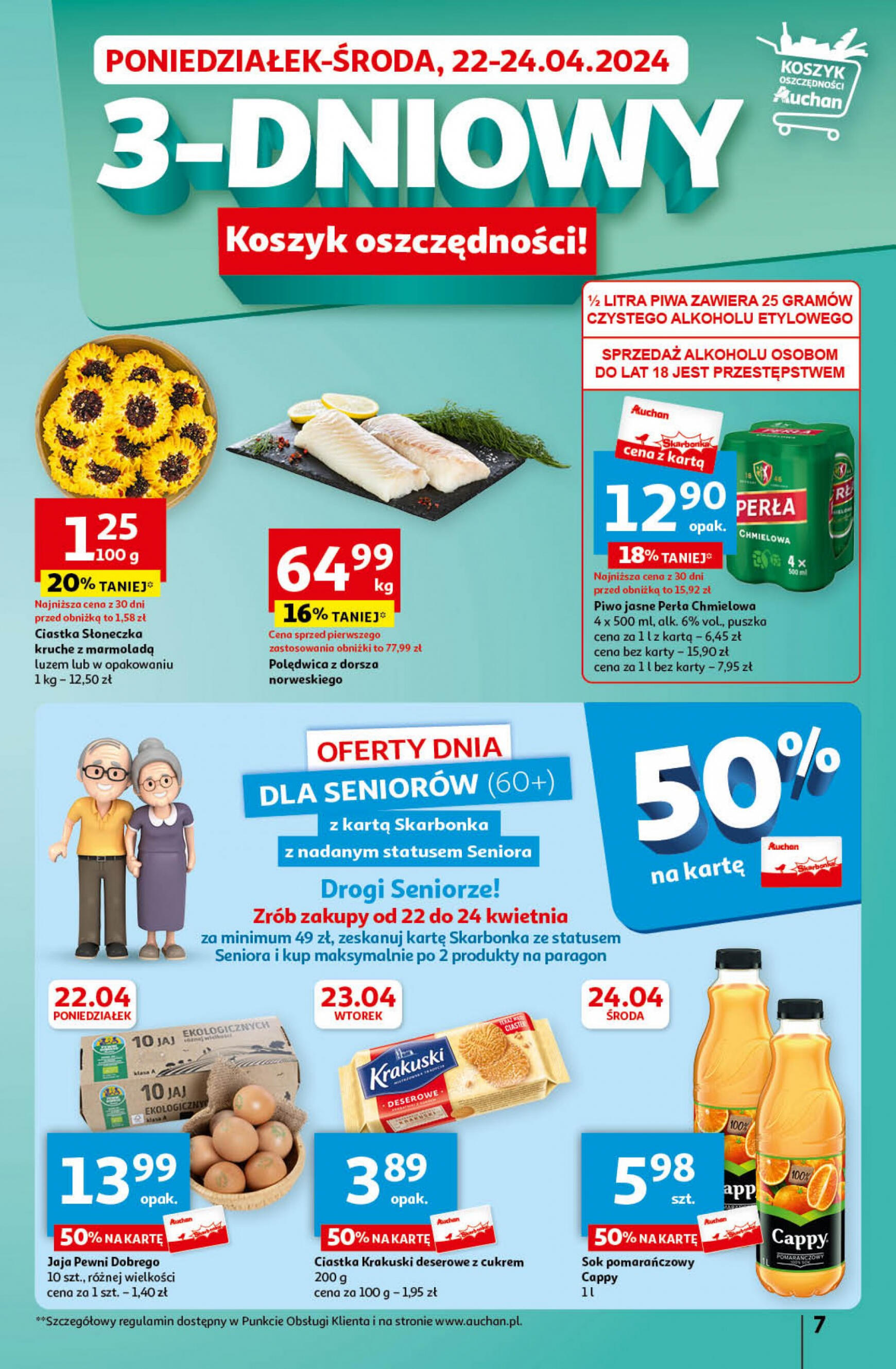 auchan - Hipermarket Auchan - Gazetka Mamy wiosnę Ale jazda! gazetka aktualna ważna od 18.04. - 24.04. - page: 7