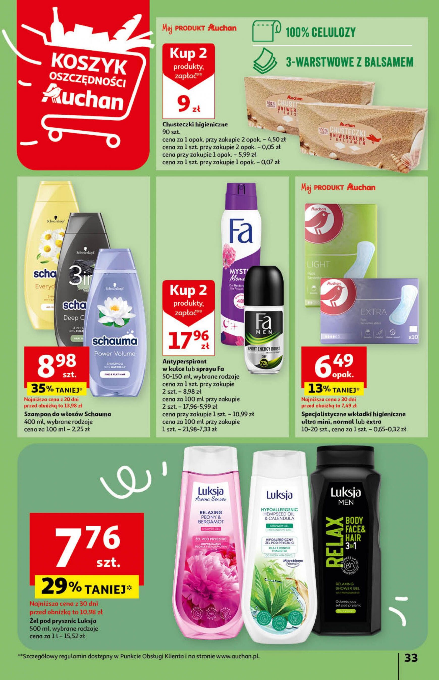 auchan - Hipermarket Auchan - Gazetka Mamy wiosnę Ale jazda! gazetka aktualna ważna od 18.04. - 24.04. - page: 33