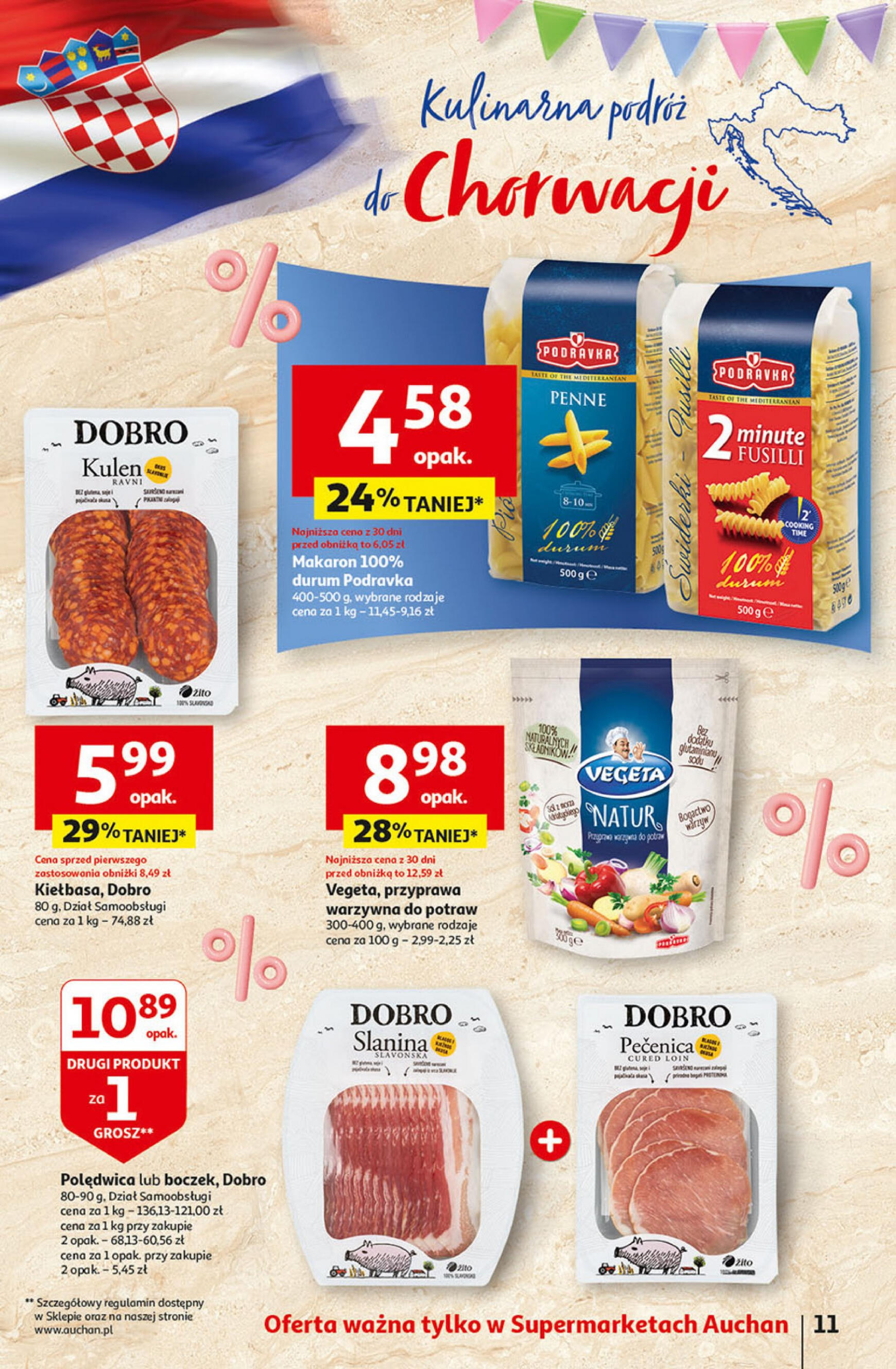 auchan - Supermarket Auchan - Gazetka Jeszcze taniej na urodziny gazetka aktualna ważna od 25.04. - 30.04. - page: 11