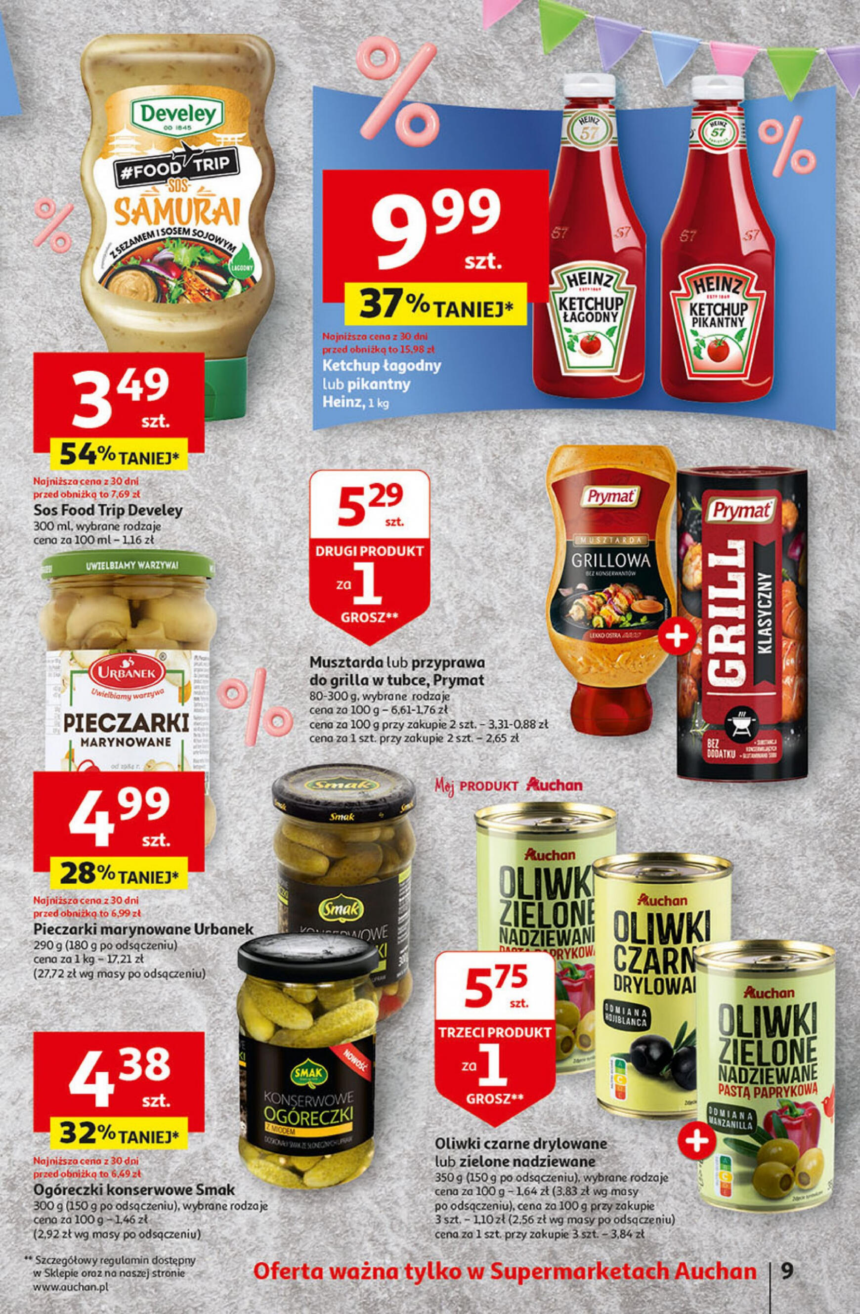 auchan - Supermarket Auchan - Gazetka Jeszcze taniej na urodziny gazetka aktualna ważna od 25.04. - 30.04. - page: 9