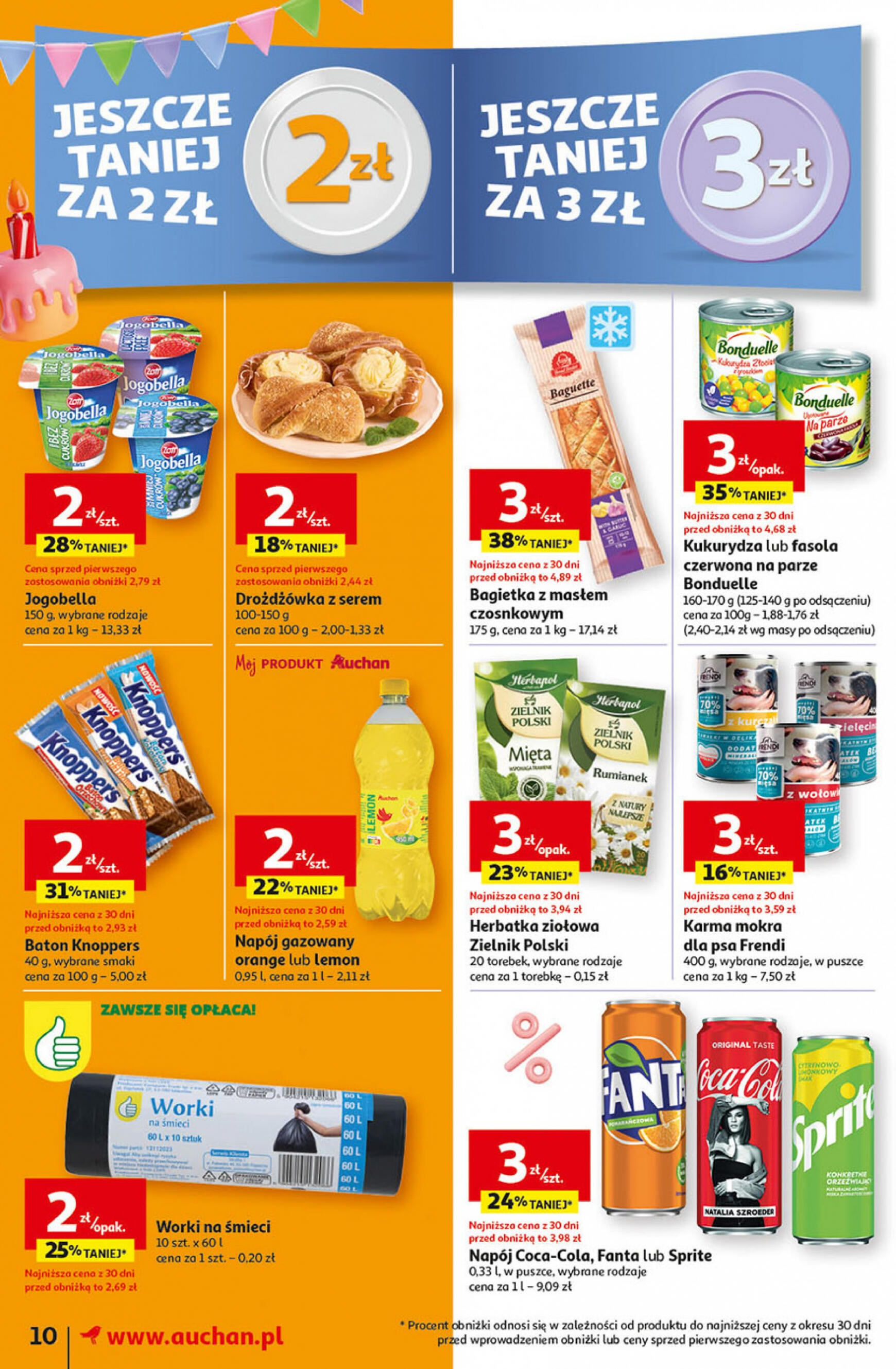 auchan - Moje Auchan - Gazetka Jeszcze taniej na urodziny gazetka aktualna ważna od 25.04. - 30.04. - page: 10