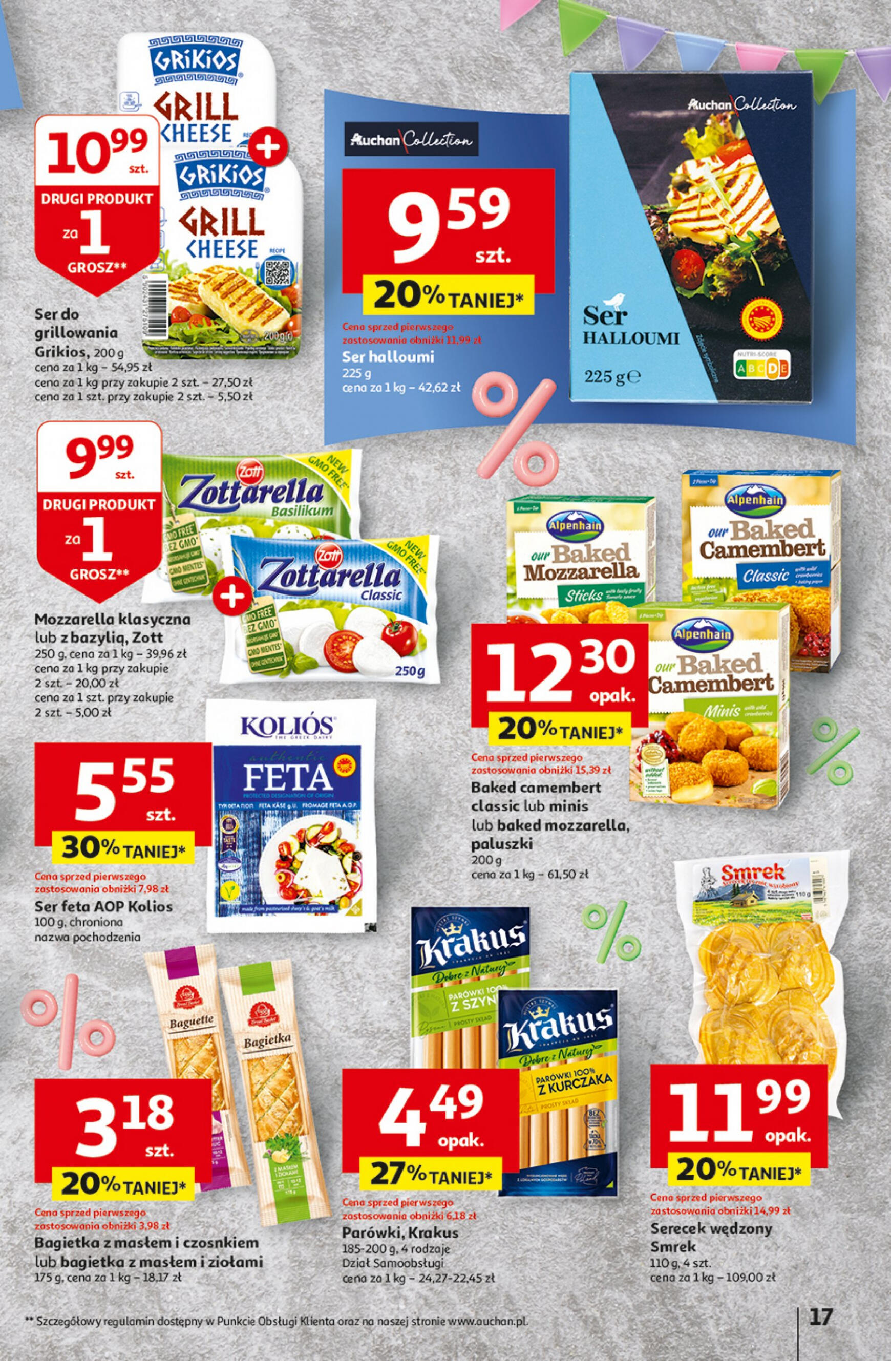 auchan - Hipermarket Auchan - Gazetka Jeszcze taniej na urodziny gazetka aktualna ważna od 25.04. - 30.04. - page: 17