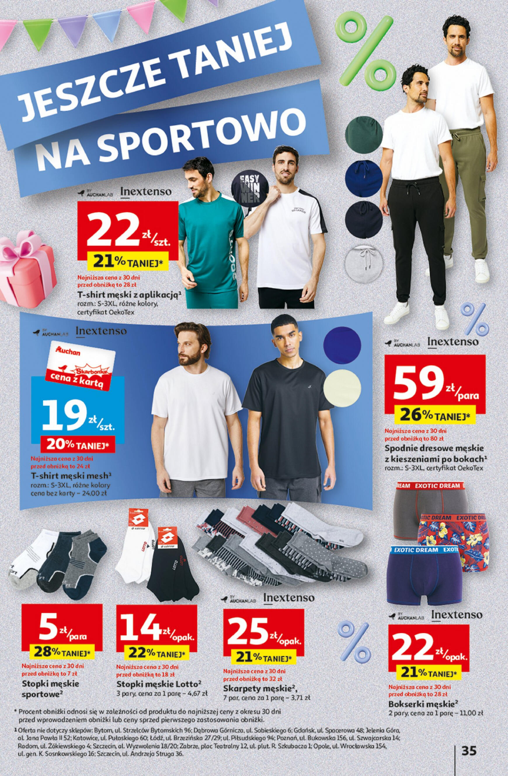 auchan - Hipermarket Auchan - Gazetka Jeszcze taniej na urodziny gazetka aktualna ważna od 25.04. - 30.04. - page: 35