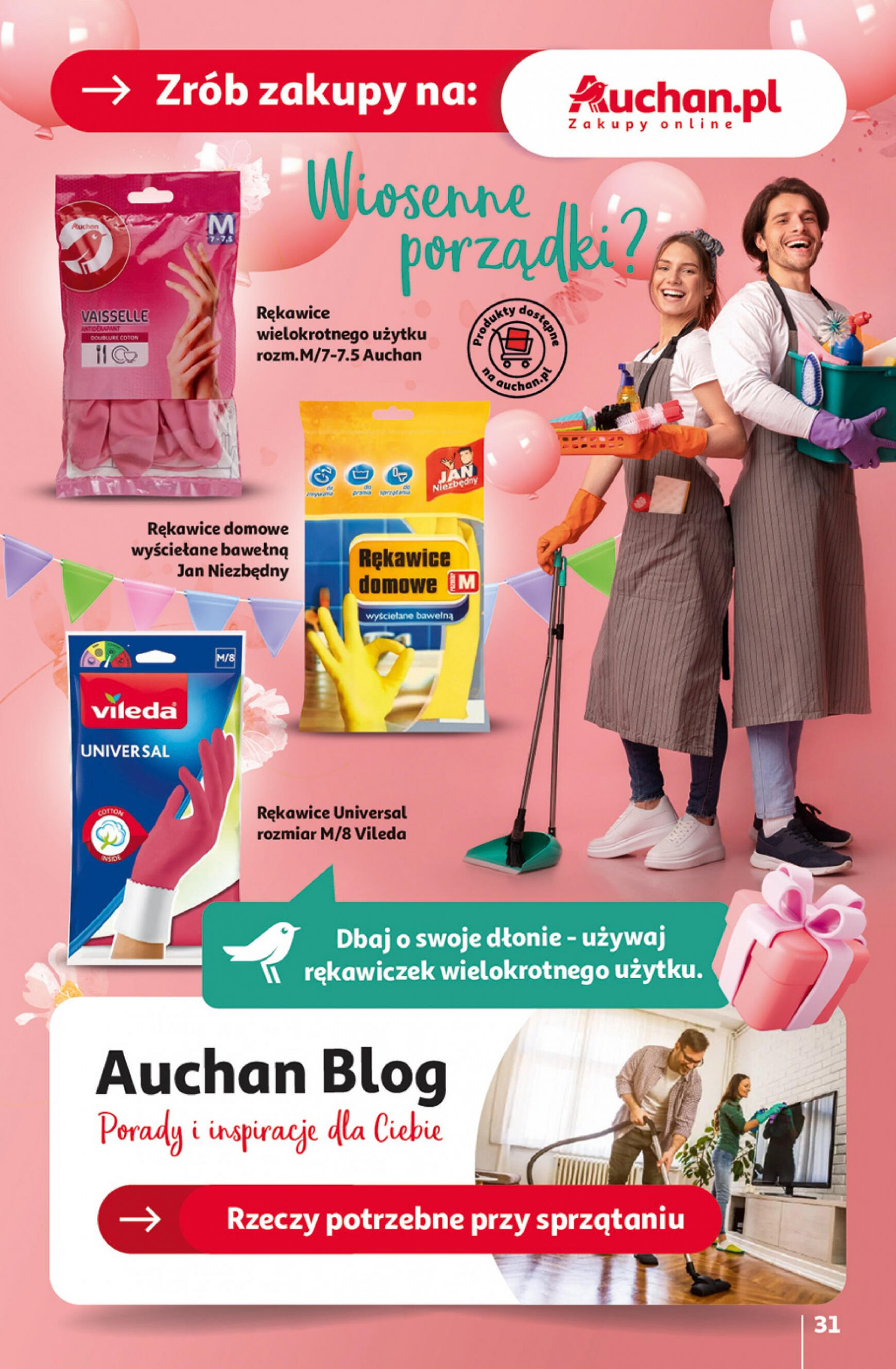 auchan - Hipermarket Auchan - Gazetka Jeszcze taniej na urodziny gazetka aktualna ważna od 25.04. - 30.04. - page: 31