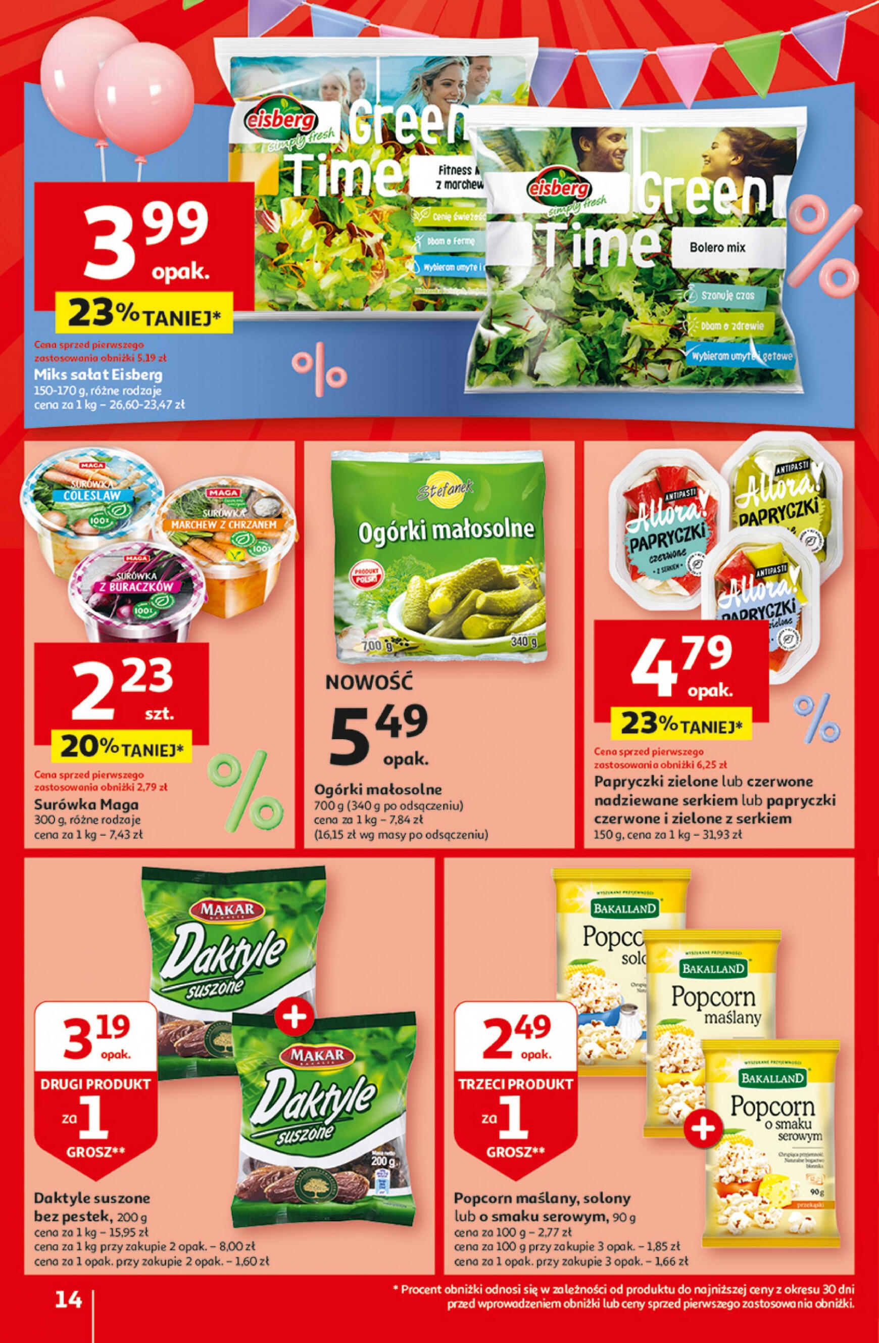 auchan - Hipermarket Auchan - Gazetka Jeszcze taniej na urodziny gazetka aktualna ważna od 25.04. - 30.04. - page: 14