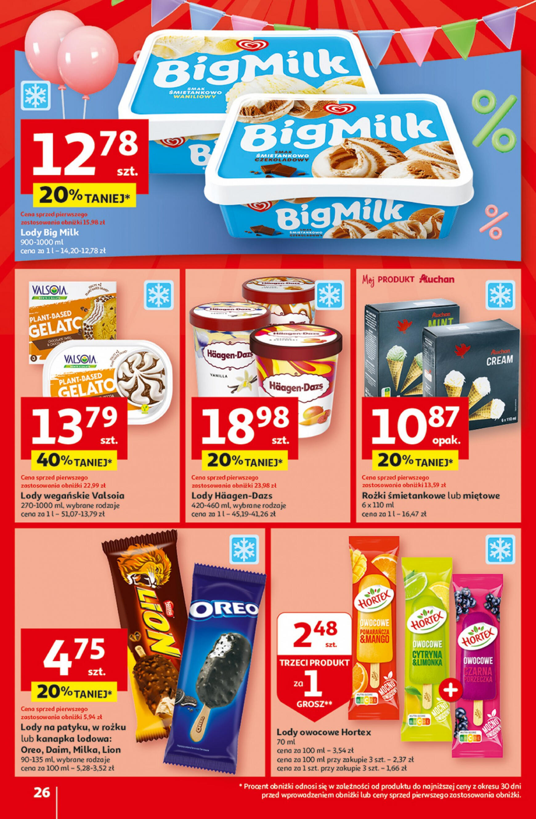 auchan - Hipermarket Auchan - Gazetka Jeszcze taniej na urodziny gazetka aktualna ważna od 25.04. - 30.04. - page: 26