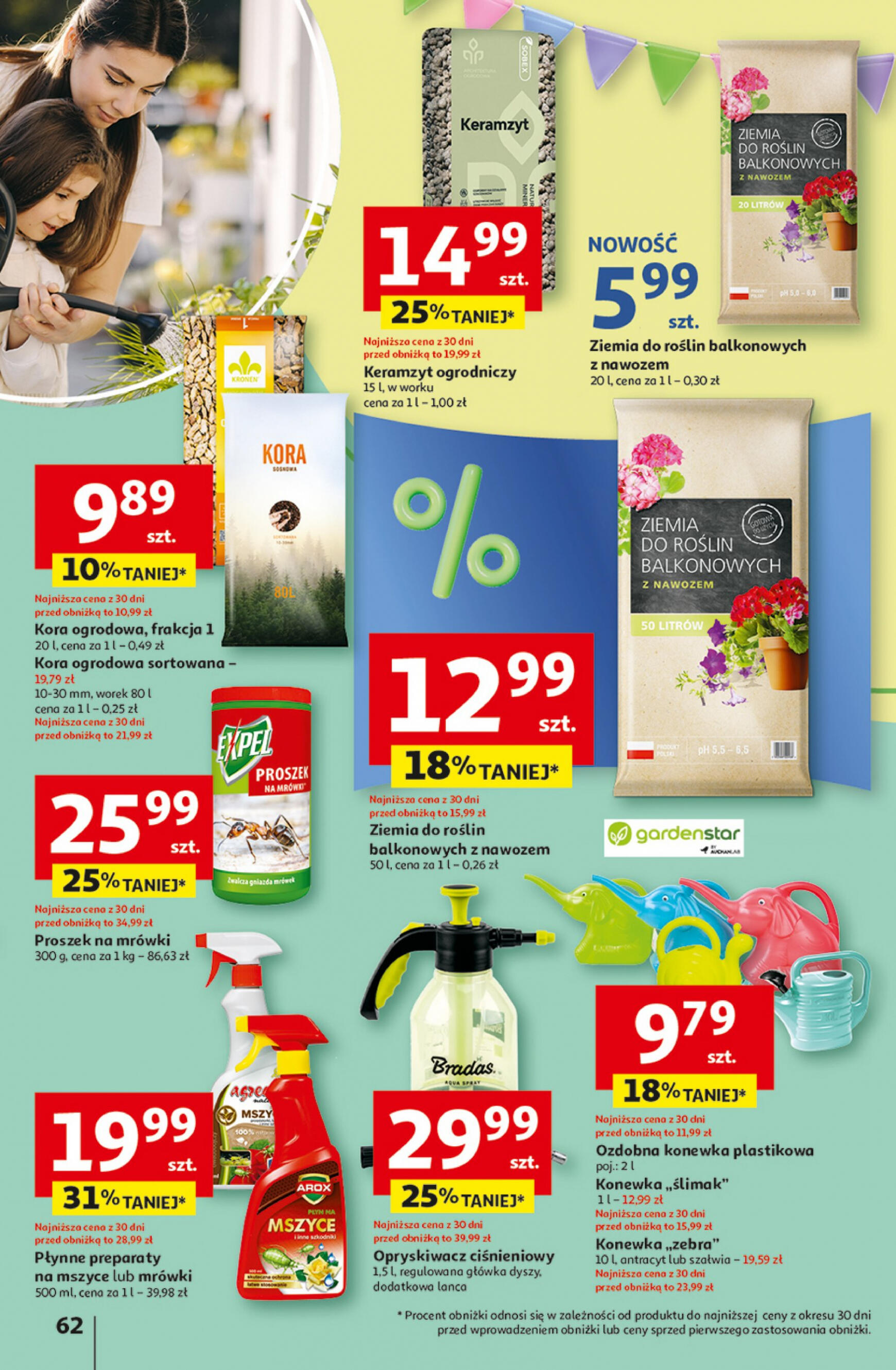 auchan - Hipermarket Auchan - Gazetka Jeszcze taniej na urodziny gazetka aktualna ważna od 25.04. - 30.04. - page: 62