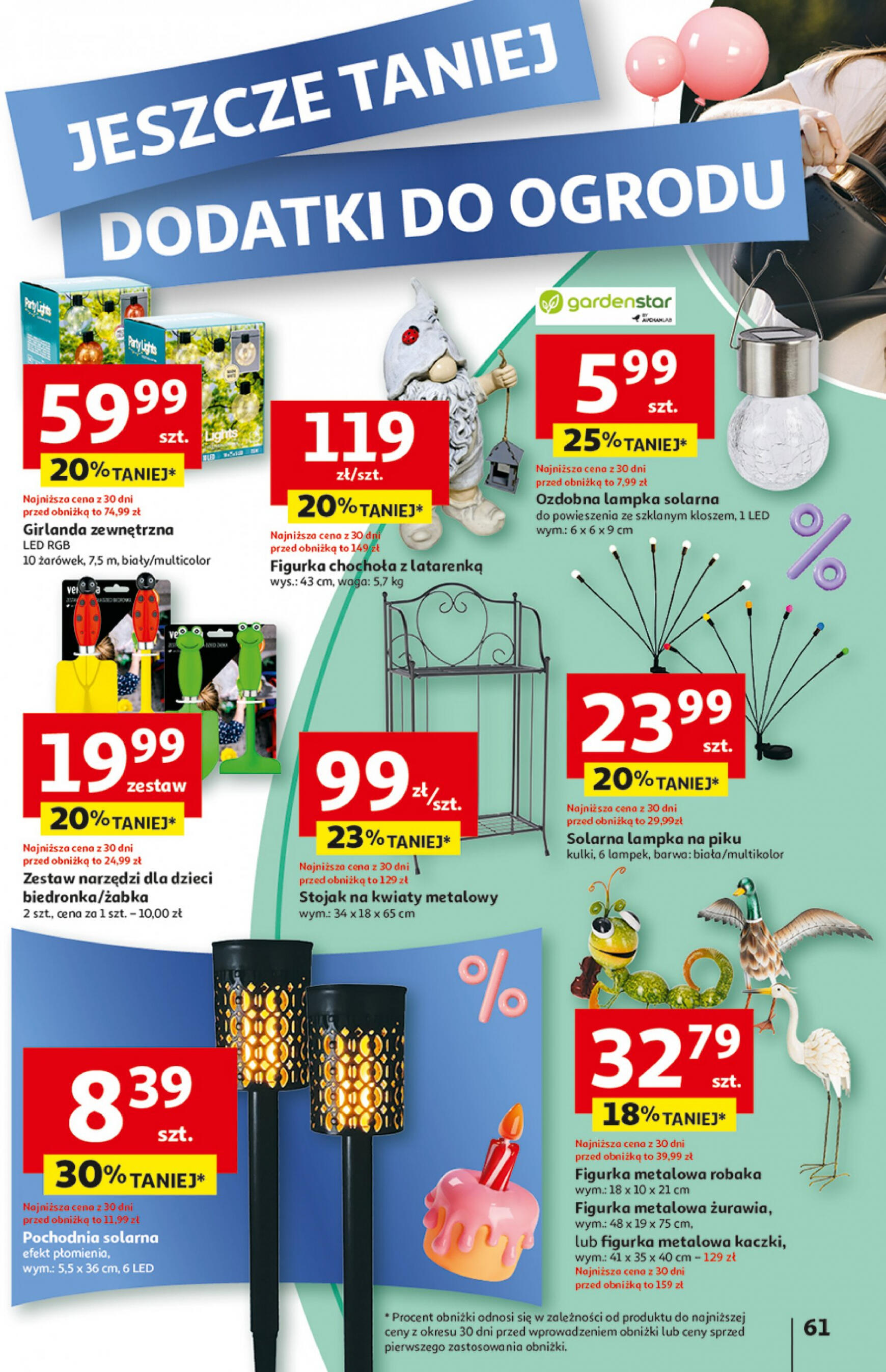 auchan - Hipermarket Auchan - Gazetka Jeszcze taniej na urodziny gazetka aktualna ważna od 25.04. - 30.04. - page: 61