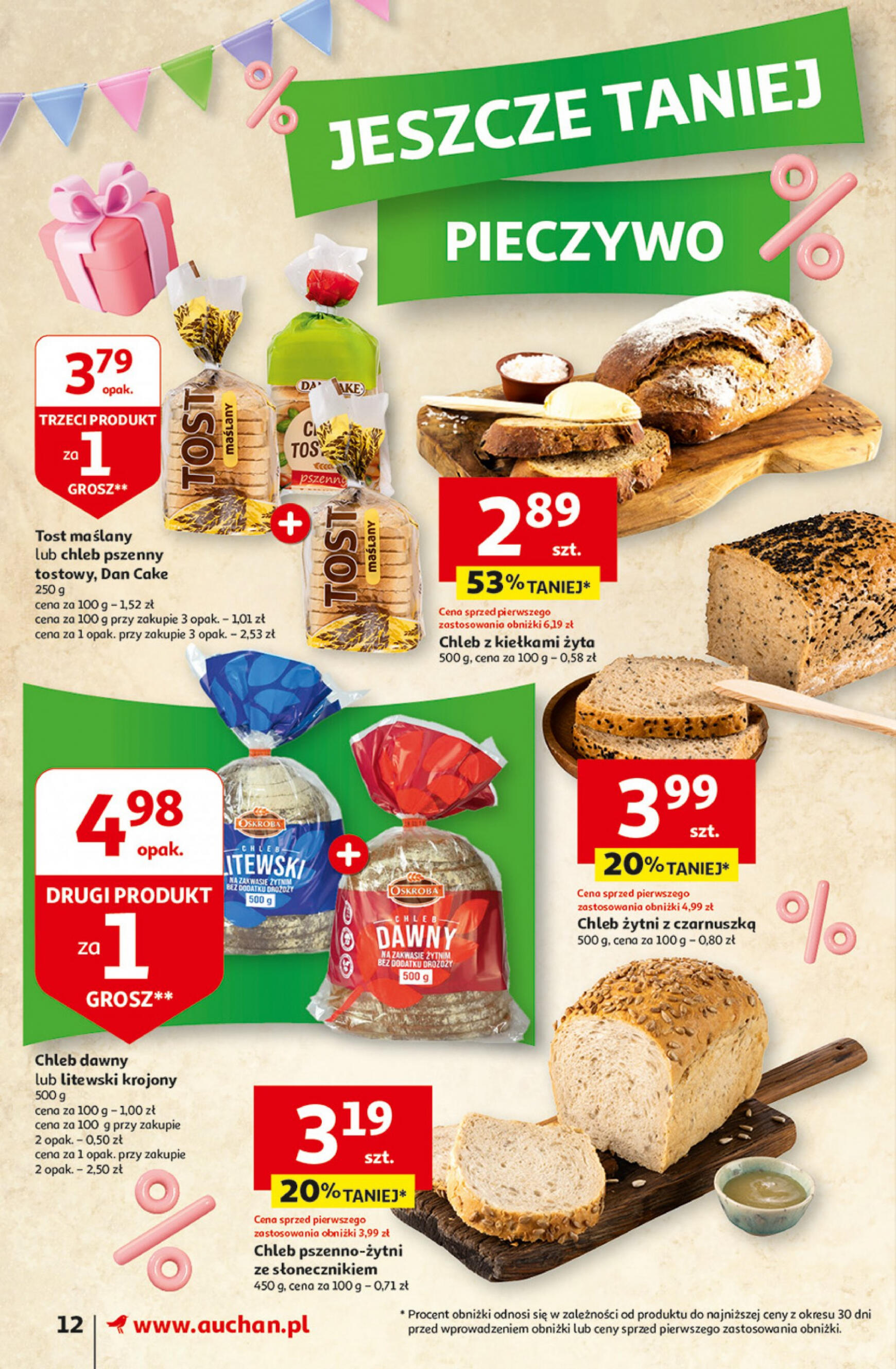 auchan - Supermarket Auchan - Gazetka Jeszcze taniej na urodziny gazetka aktualna ważna od 02.05. - 08.05. - page: 12
