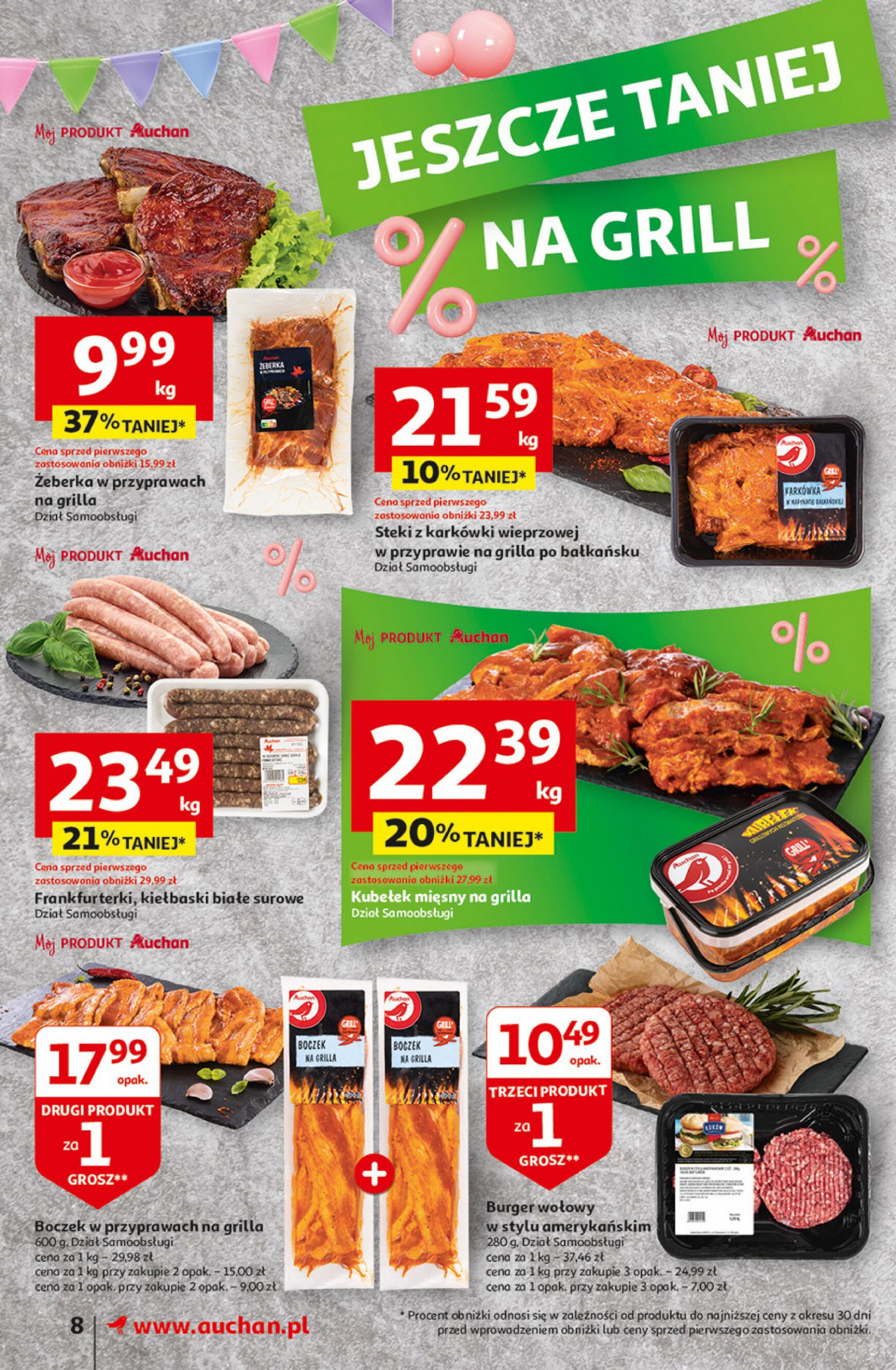 auchan - Supermarket Auchan - Gazetka Jeszcze taniej na urodziny gazetka aktualna ważna od 02.05. - 08.05. - page: 8