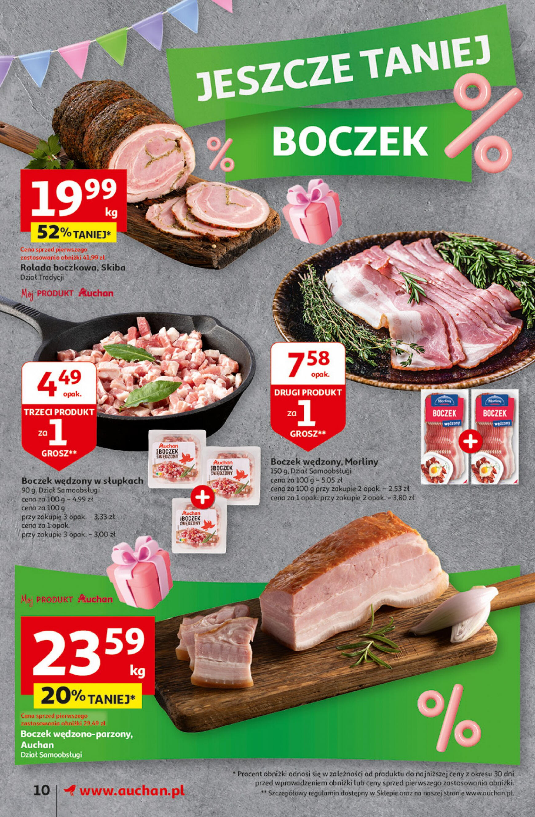 auchan - Supermarket Auchan - Gazetka Jeszcze taniej na urodziny gazetka aktualna ważna od 02.05. - 08.05. - page: 10